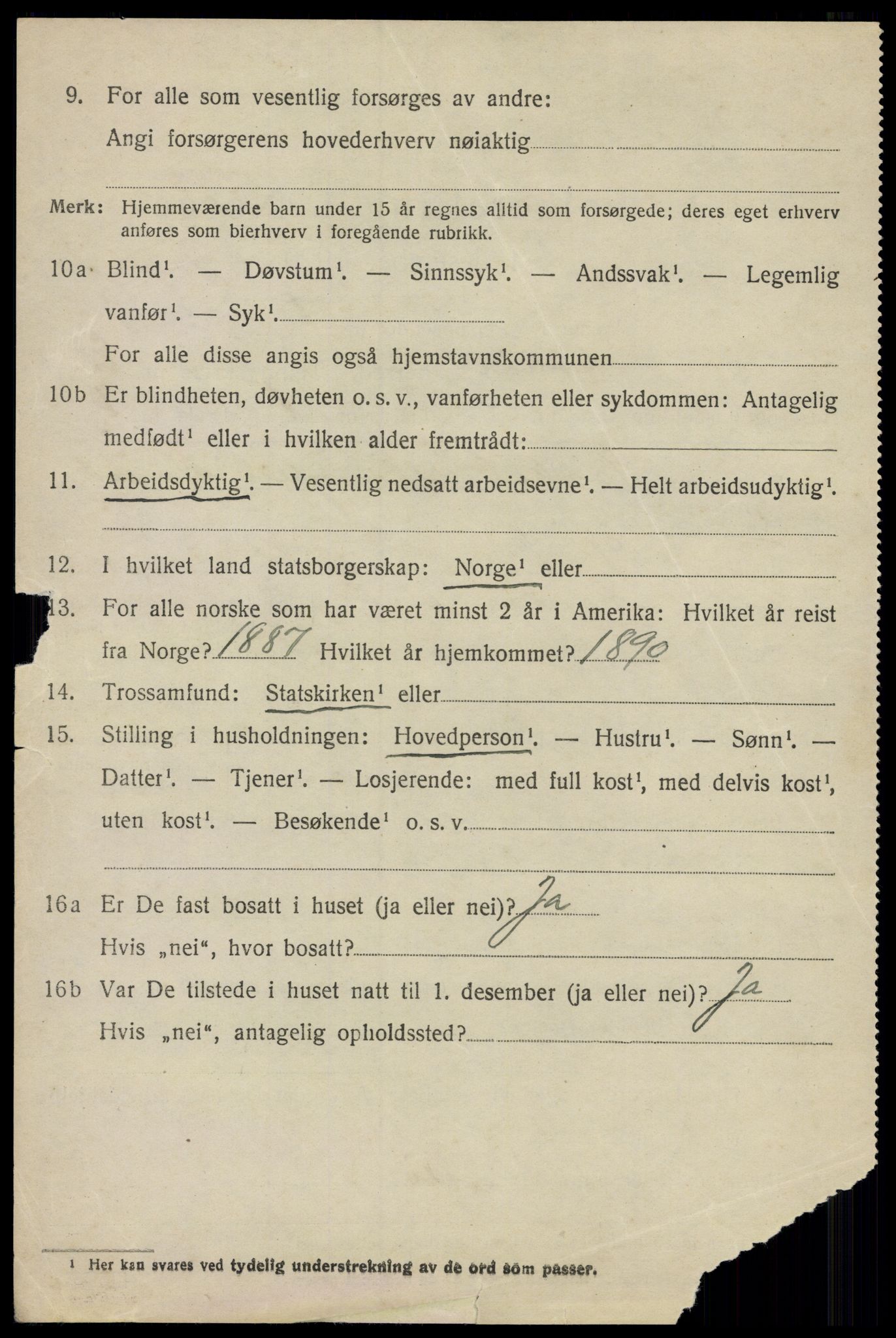 SAO, 1920 census for Hobøl, 1920, p. 3913