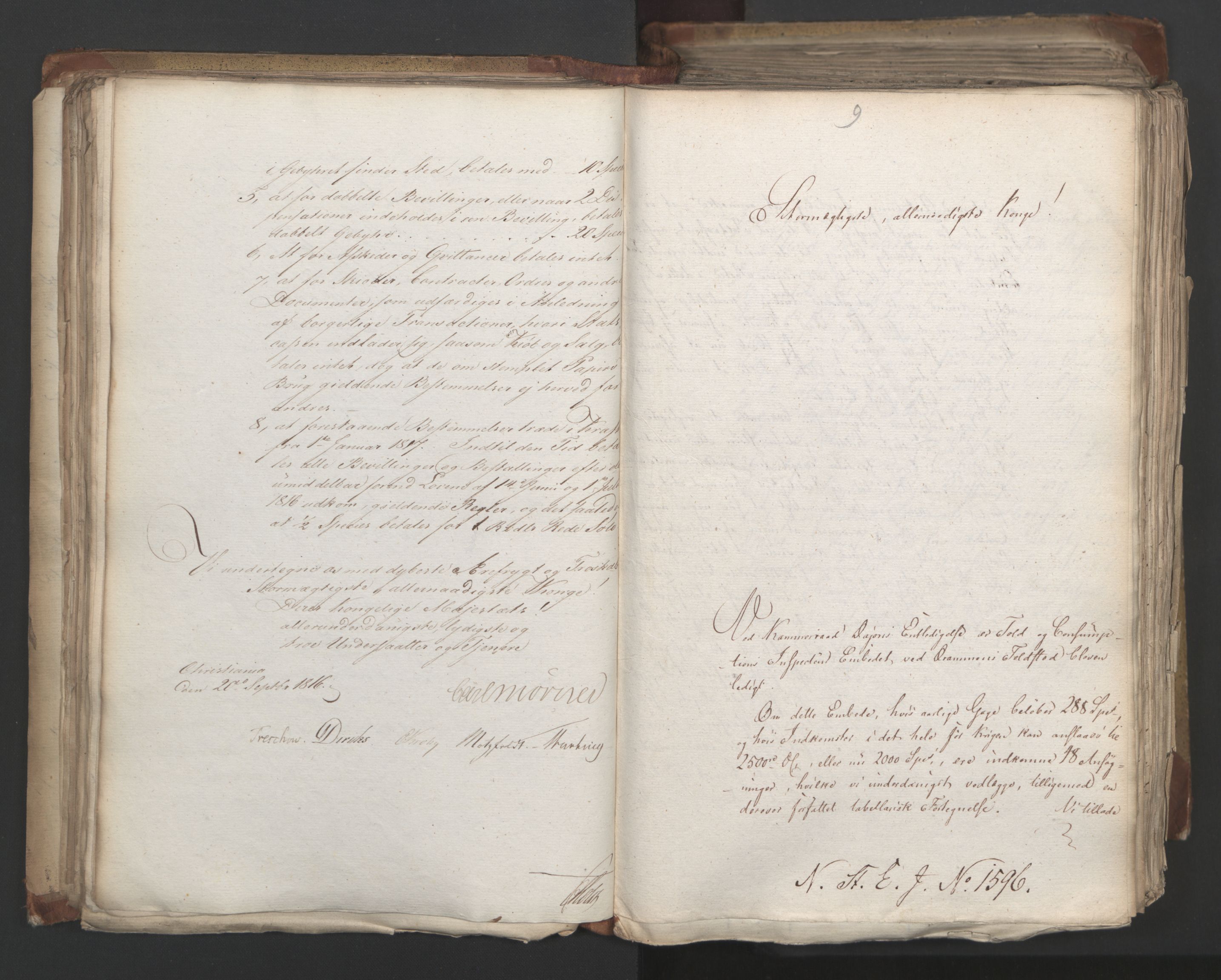 Statsrådsavdelingen i Stockholm, AV/RA-S-1003/D/Da/L0007: Regjeringsinnstillinger nr. 1545-1813, 1816, p. 110