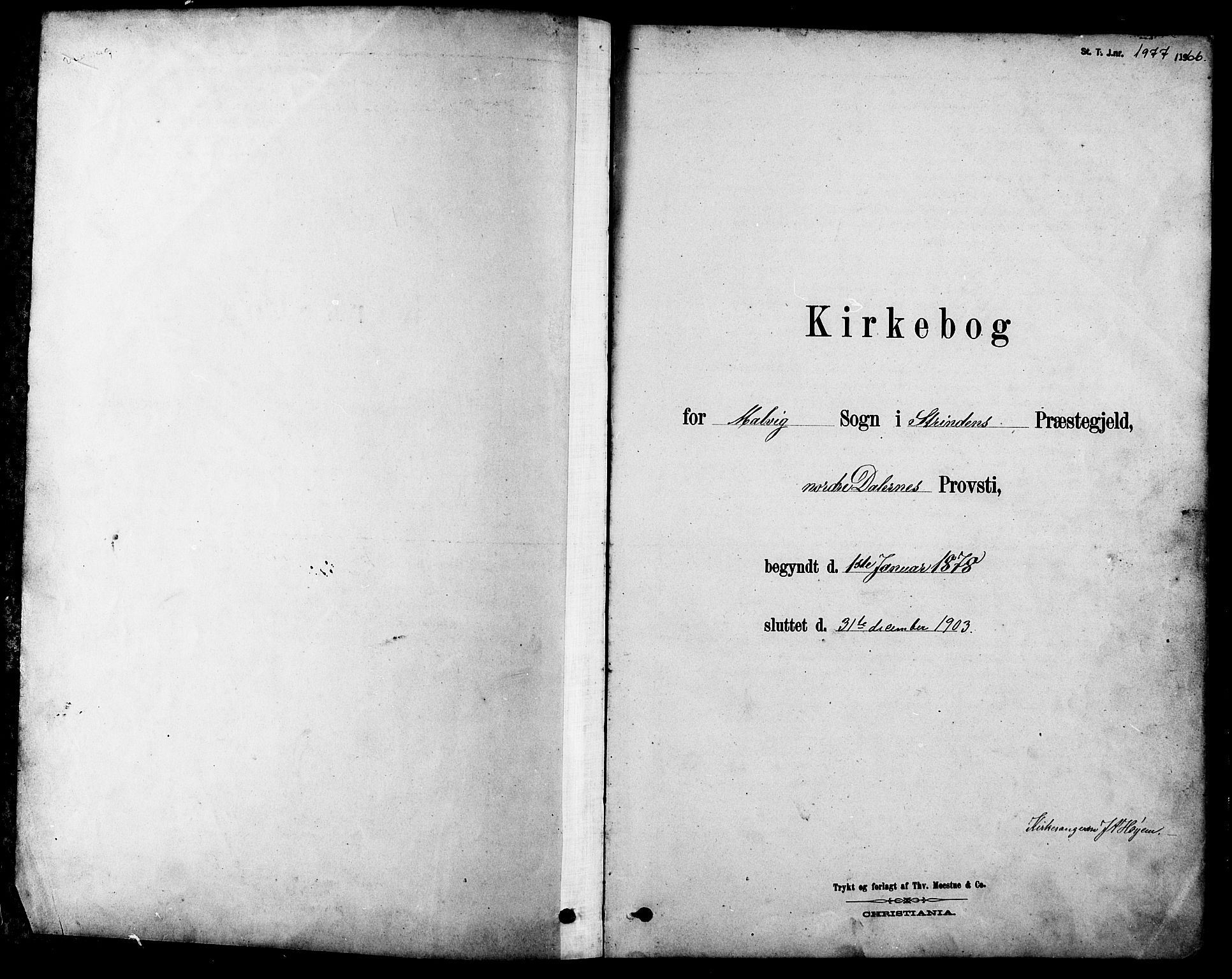 Ministerialprotokoller, klokkerbøker og fødselsregistre - Sør-Trøndelag, SAT/A-1456/616/L0423: Parish register (copy) no. 616C06, 1878-1903
