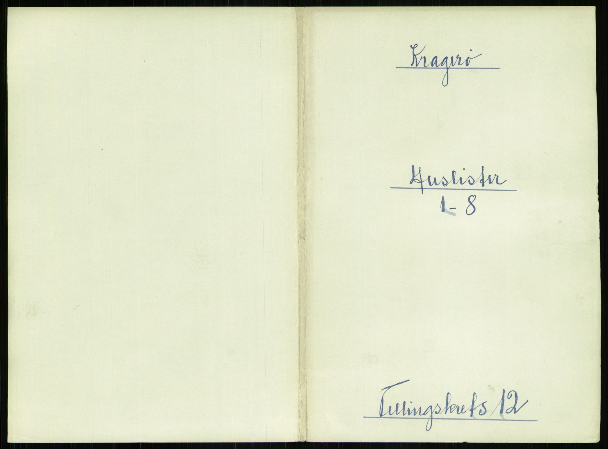 RA, 1891 census for 0801 Kragerø, 1891, p. 632