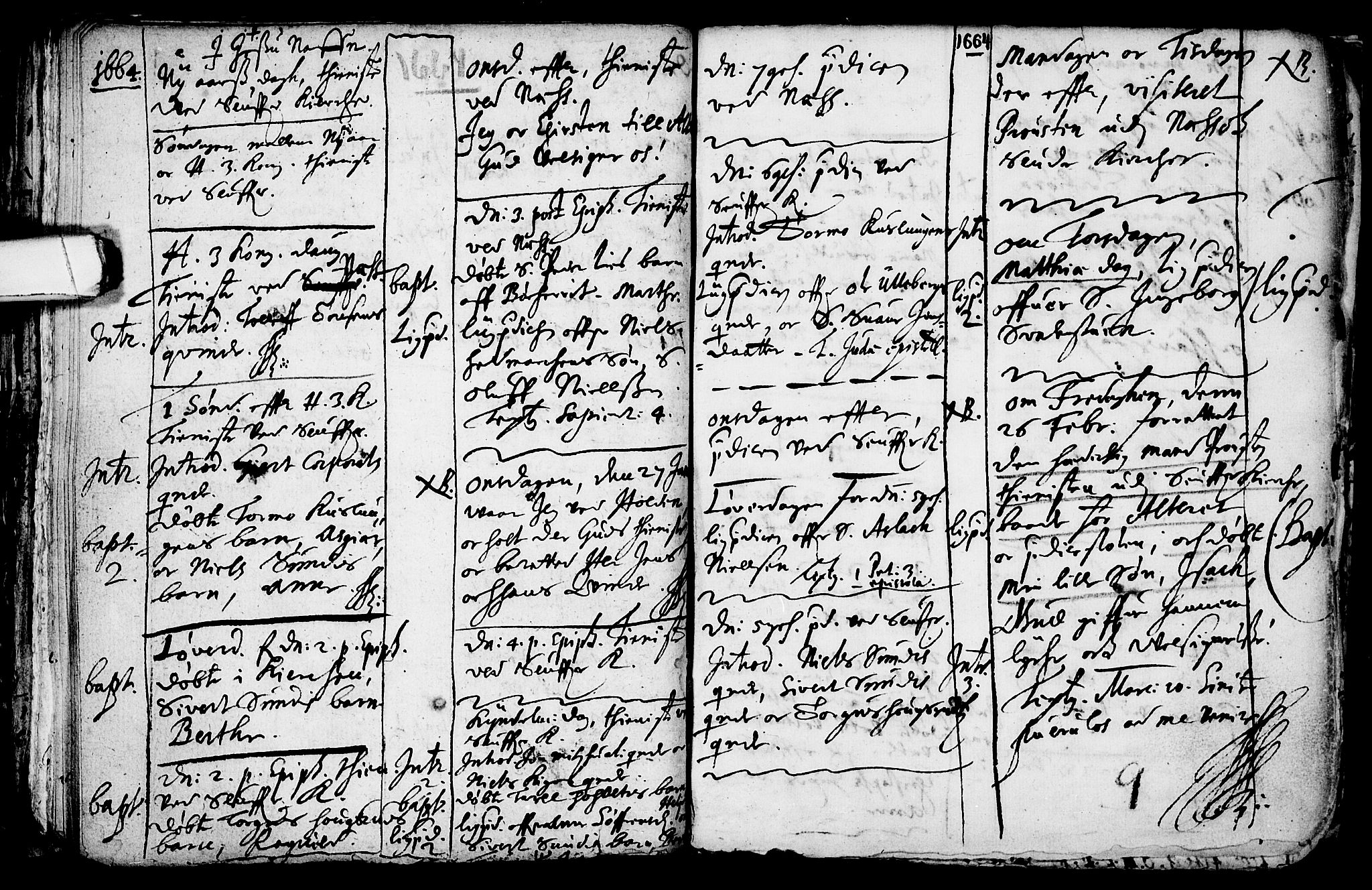 Sauherad kirkebøker, SAKO/A-298/F/Fa/L0001: Parish register (official) no. I 1, 1649-1681