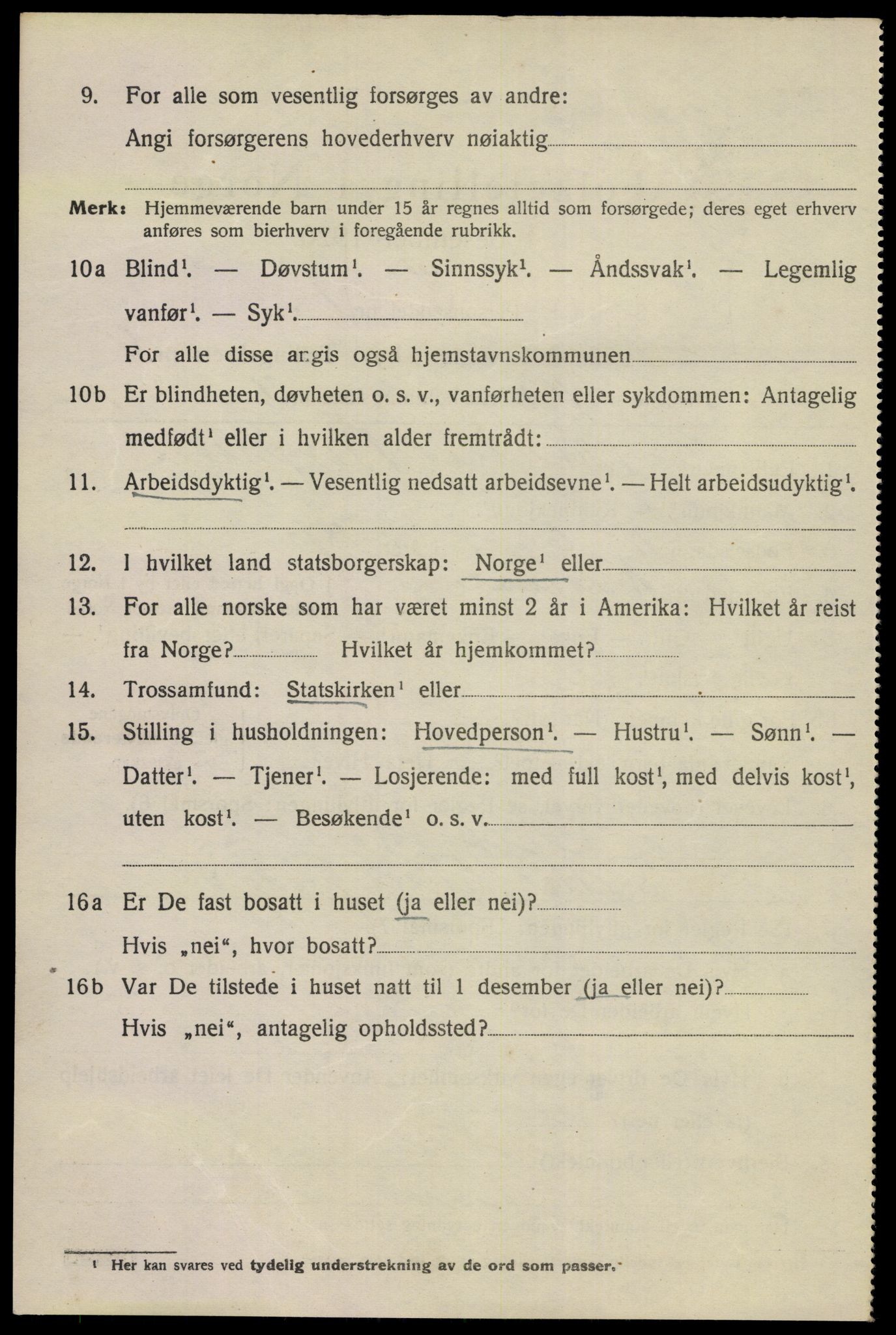 SAKO, 1920 census for Porsgrunn, 1920, p. 19892