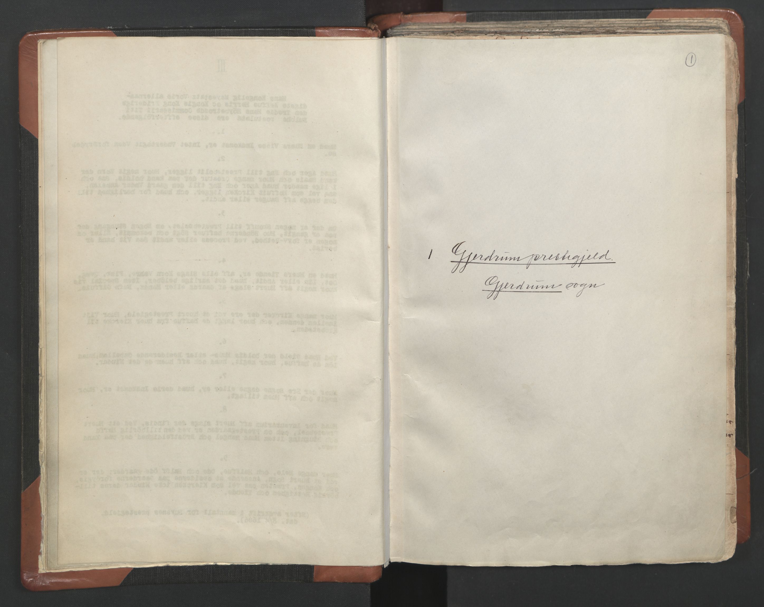 RA, Vicar's Census 1664-1666, no. 4: Øvre Romerike deanery, 1664-1666, p. 1