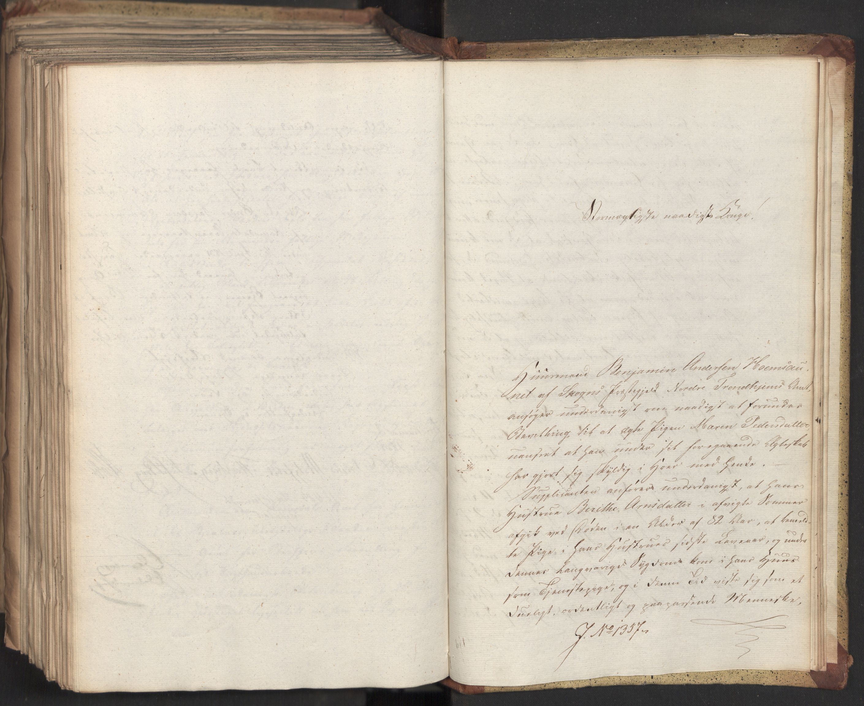 Statsrådsavdelingen i Stockholm, AV/RA-S-1003/D/Da/L0071: Regjeringsinnstillinger nr. 1222-1364, 1831, p. 564