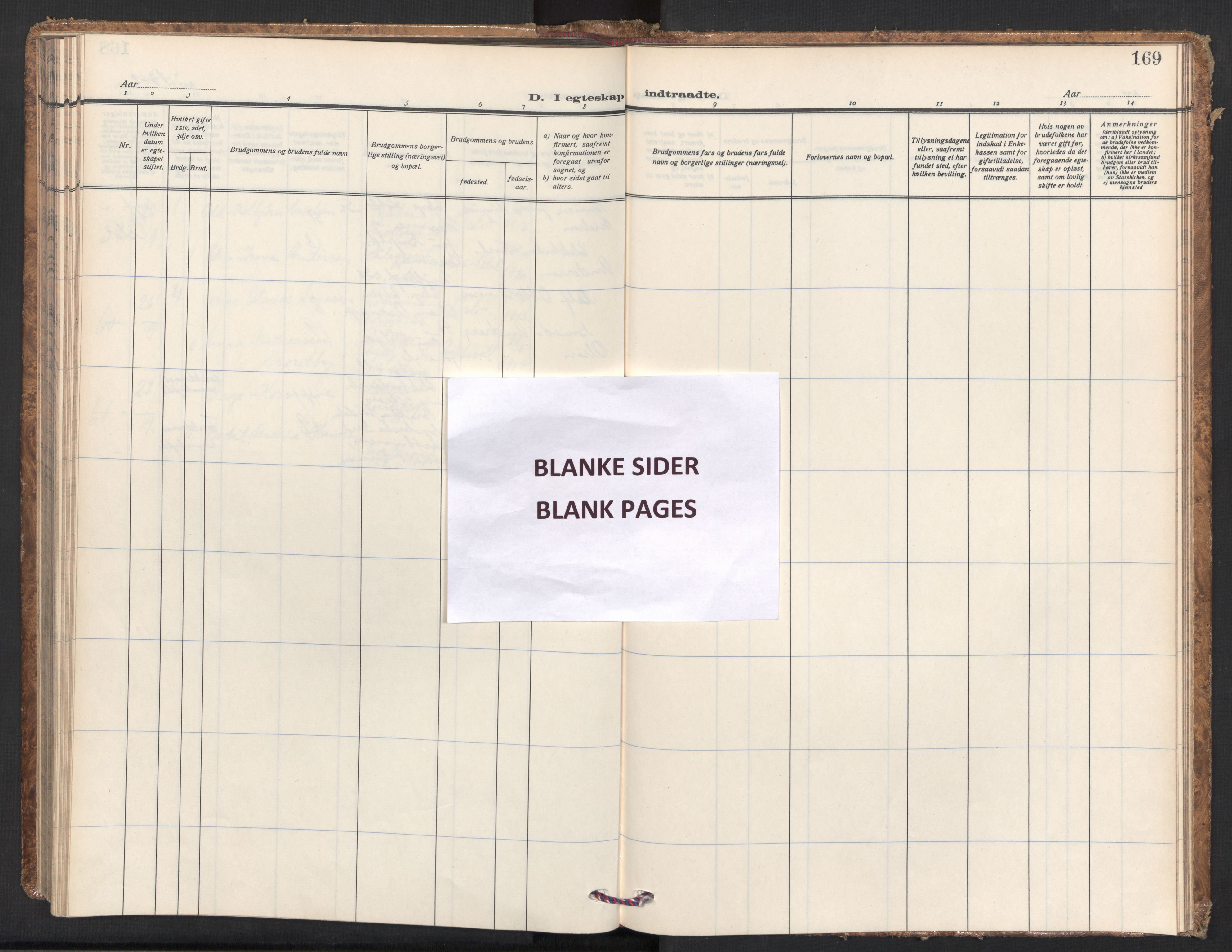 Jakob prestekontor Kirkebøker, AV/SAO-A-10850/F/Fa/L0019: Parish register (official) no. 19, 1937-1949, p. 169