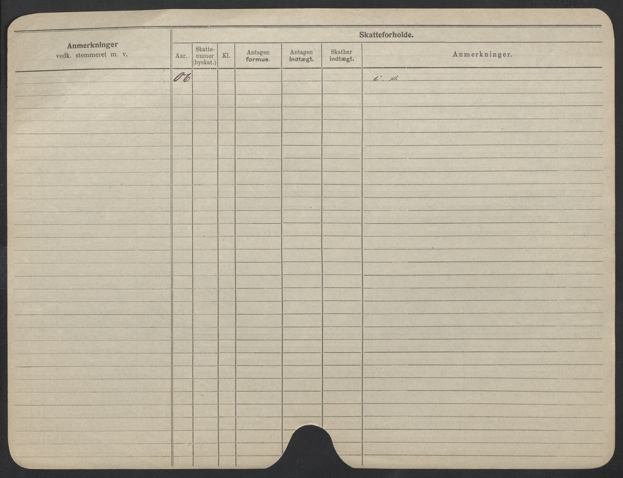 Oslo folkeregister, Registerkort, SAO/A-11715/F/Fa/Fac/L0011: Menn, 1906-1914, p. 1250b