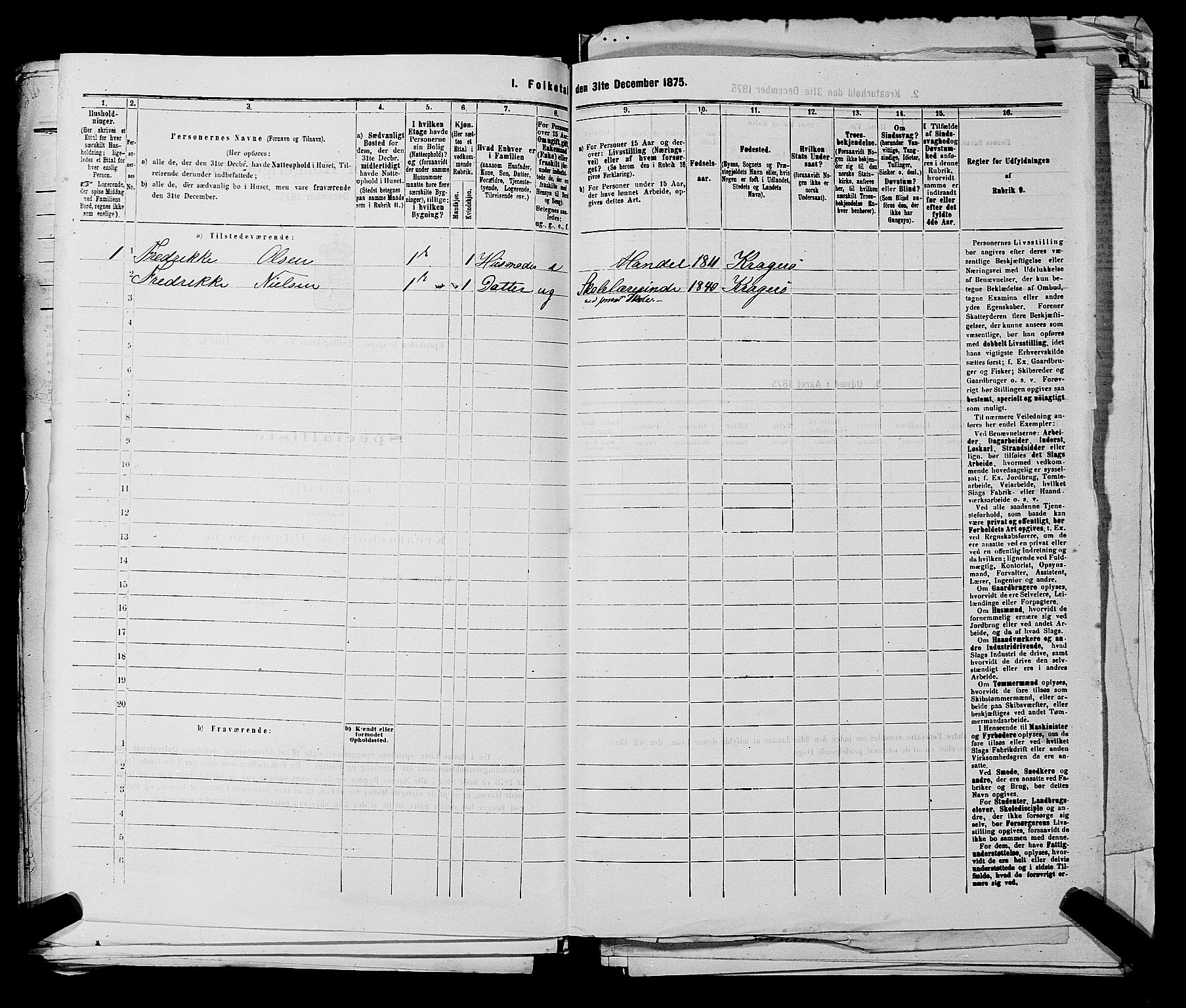 SAKO, 1875 census for 0801P Kragerø, 1875, p. 680