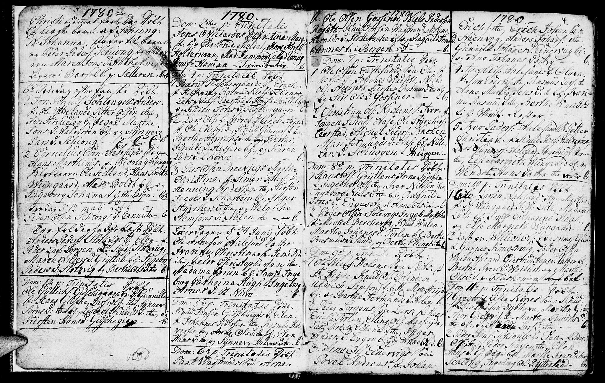 Ministerialprotokoller, klokkerbøker og fødselsregistre - Møre og Romsdal, AV/SAT-A-1454/528/L0420: Parish register (copy) no. 528C01, 1764-1784, p. 4