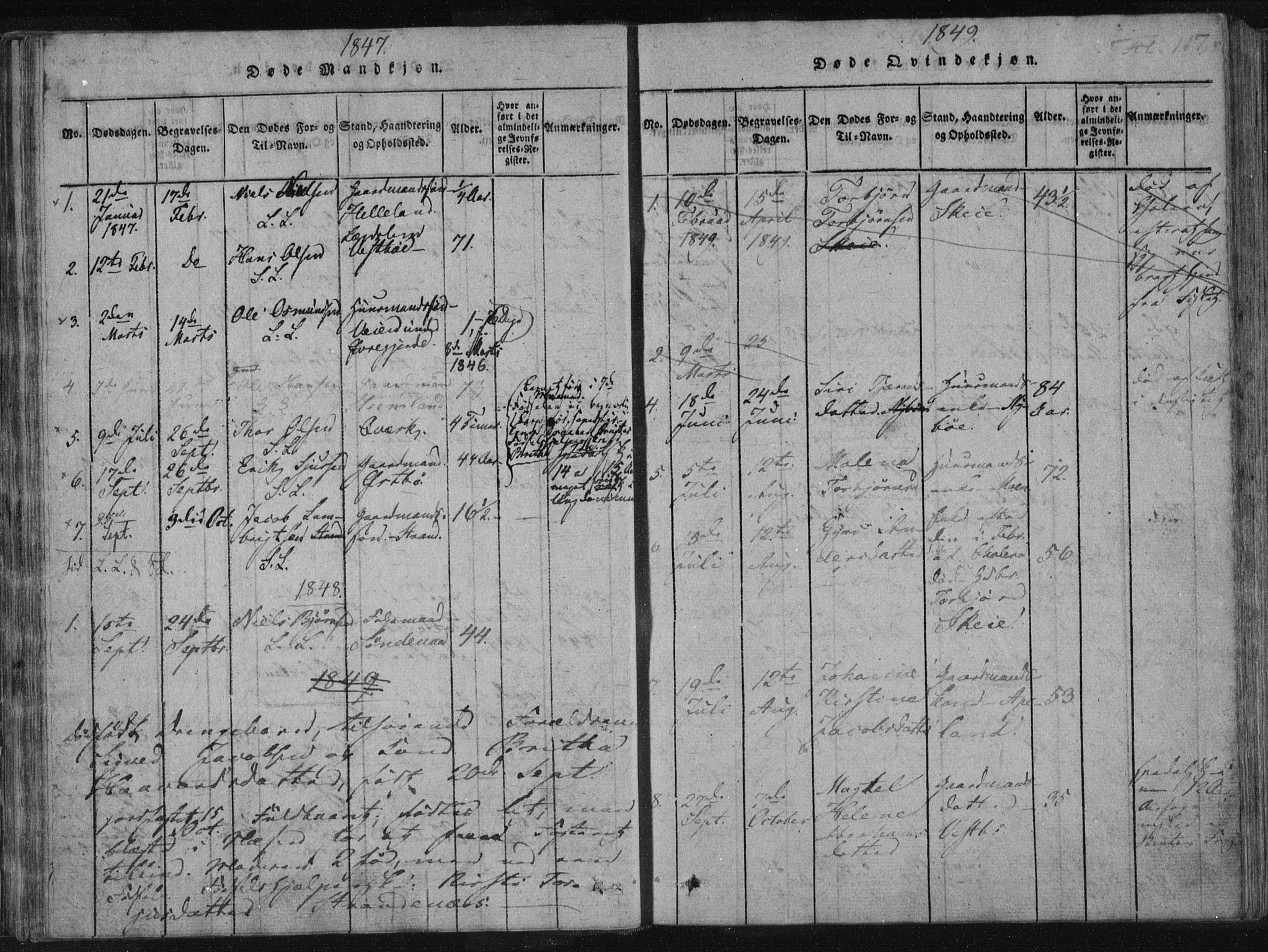 Vikedal sokneprestkontor, AV/SAST-A-101840/01/IV: Parish register (official) no. A 4, 1816-1850, p. 117