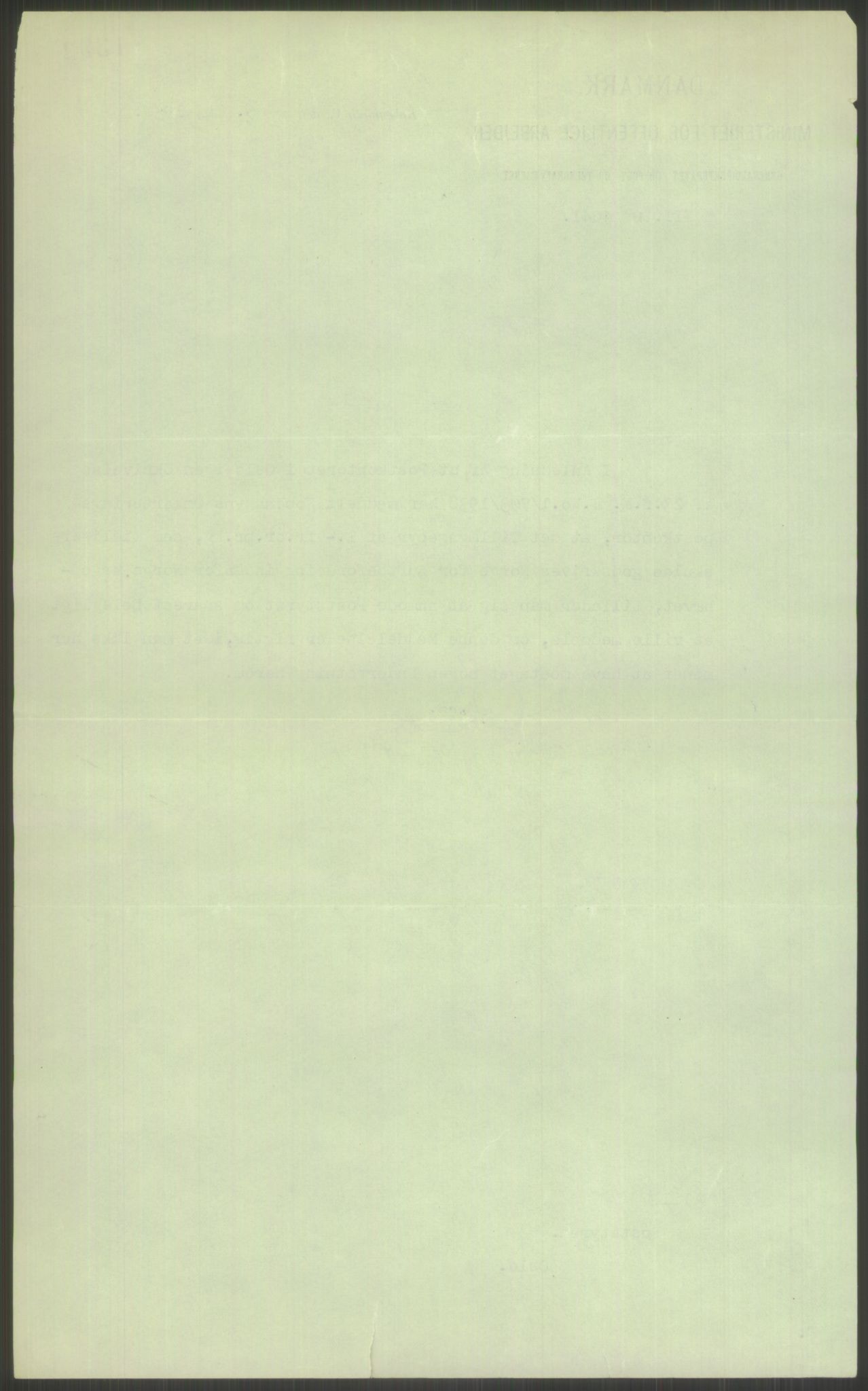 Postdirektoratet, Administrasjonsservice (TSA), AV/RA-S-4783/D/L0095/0002: De forskjellige tjenestegrener / Luftpakkepost, 1947-1965, p. 150