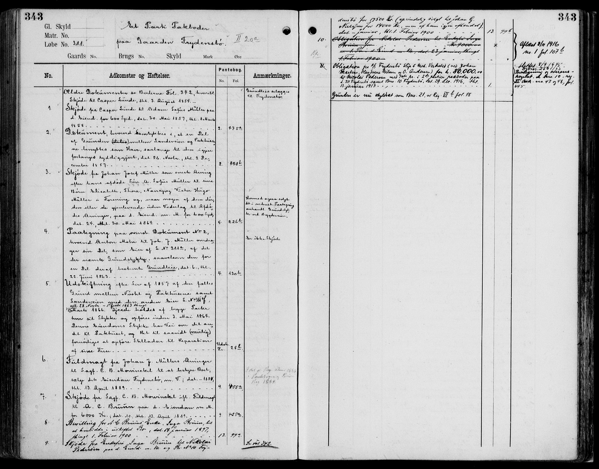 Midhordland sorenskriveri, AV/SAB-A-3001/1/G/Ga/Gab/L0114: Mortgage register no. II.A.b.114, p. 343