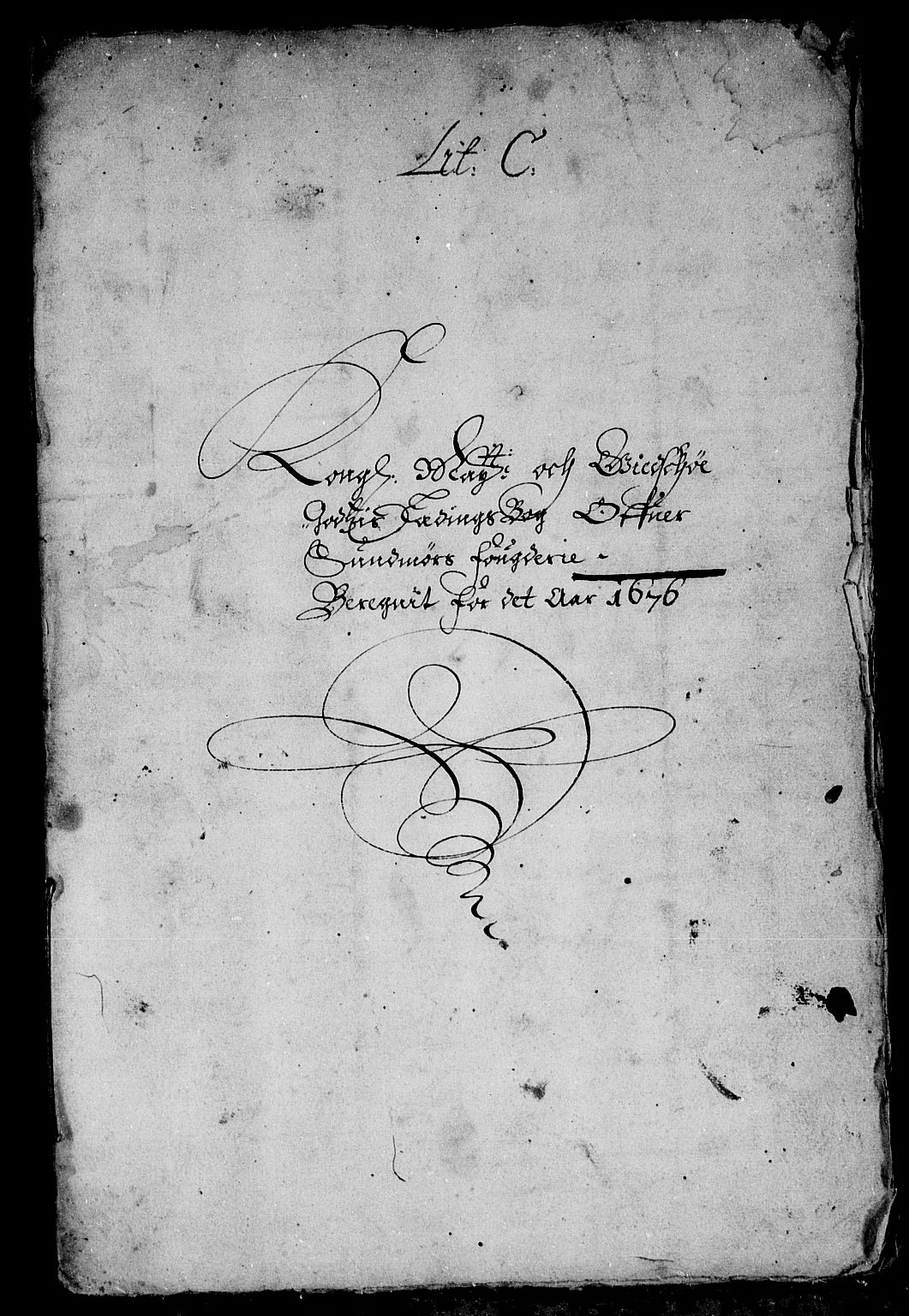 Rentekammeret inntil 1814, Reviderte regnskaper, Stiftamtstueregnskaper, Bergen stiftamt, AV/RA-EA-6043/R/Rc/L0046: Bergen stiftamt, 1676