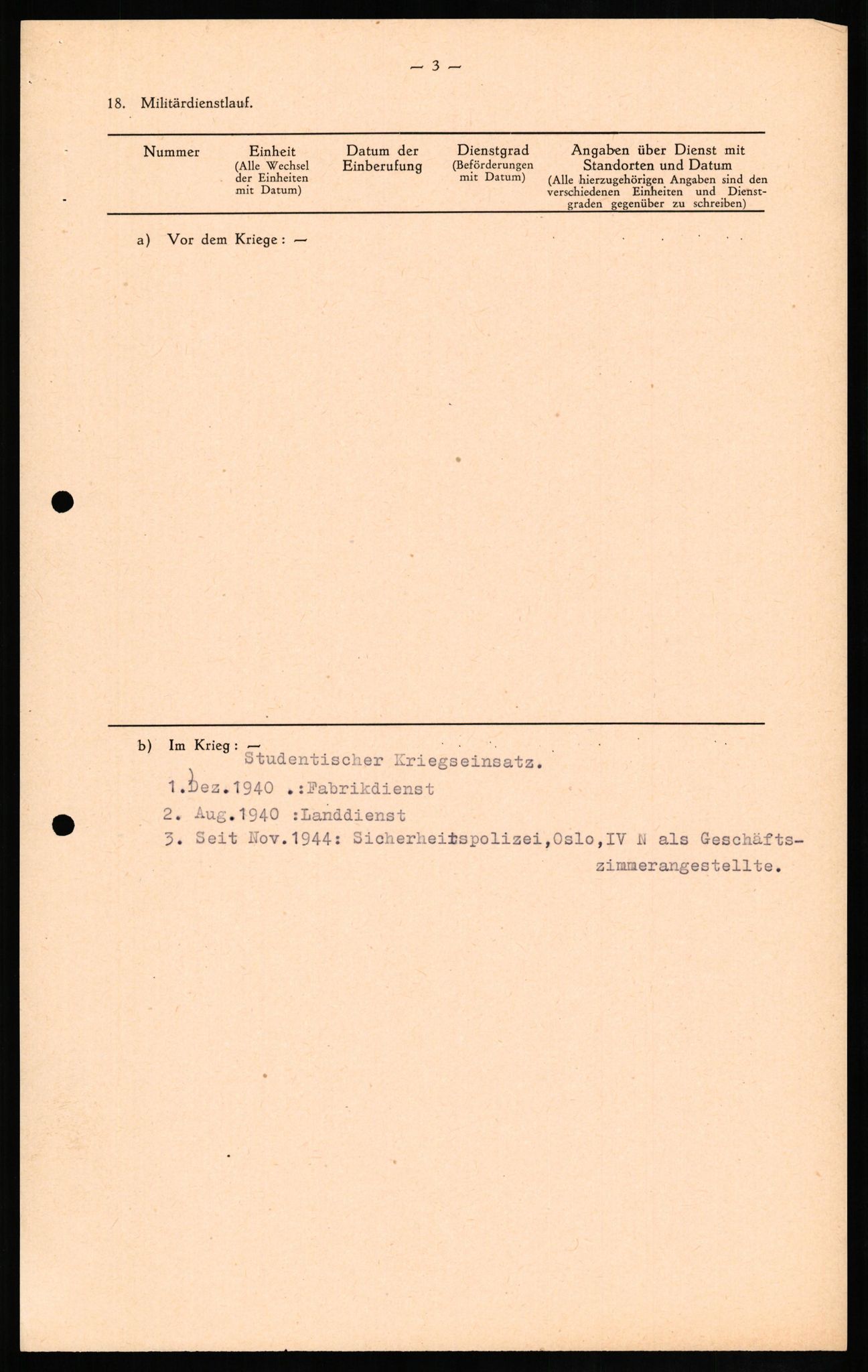 Forsvaret, Forsvarets overkommando II, AV/RA-RAFA-3915/D/Db/L0014: CI Questionaires. Tyske okkupasjonsstyrker i Norge. Tyskere., 1945-1946, p. 253