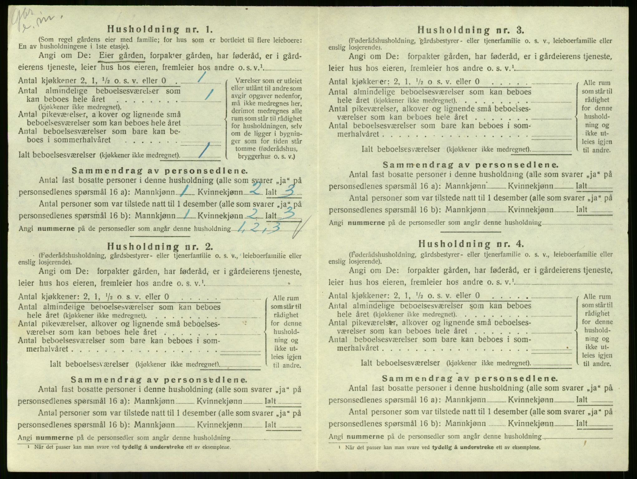 SAKO, 1920 census for Andebu, 1920, p. 583