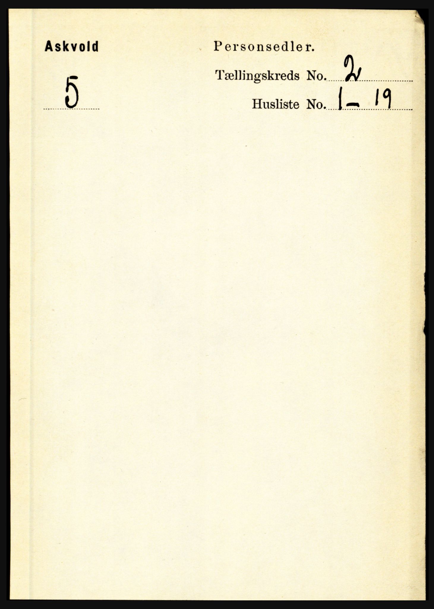 RA, 1891 census for 1428 Askvoll, 1891, p. 415