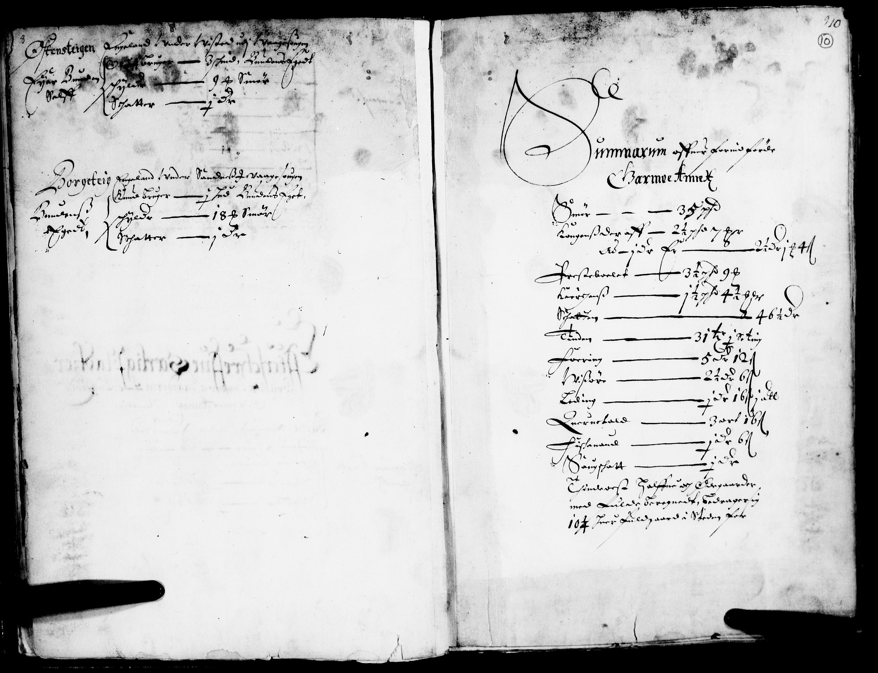 Rentekammeret inntil 1814, Realistisk ordnet avdeling, RA/EA-4070/N/Nb/Nba/L0014: Gudbrandsdalen fogderi, 1. del, 1668, p. 9b-10a