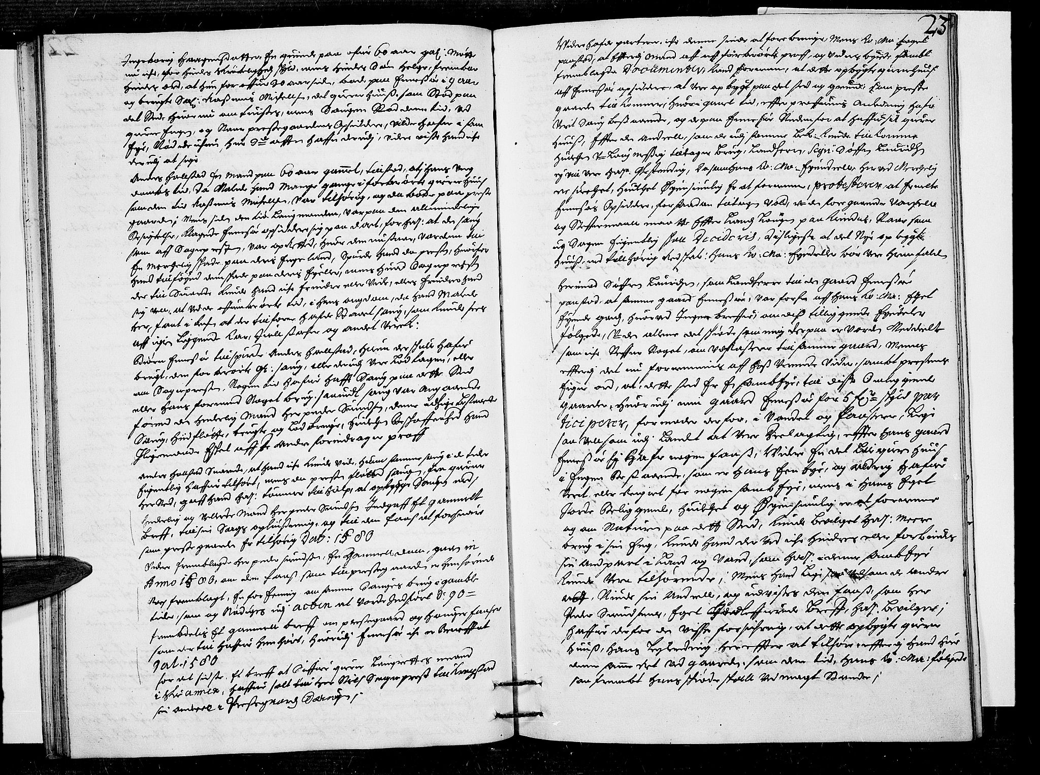 Follo sorenskriveri, AV/SAO-A-10274/F/Fb/Fba/L0021: Tingbok, 1686-1687, p. 22b-23a