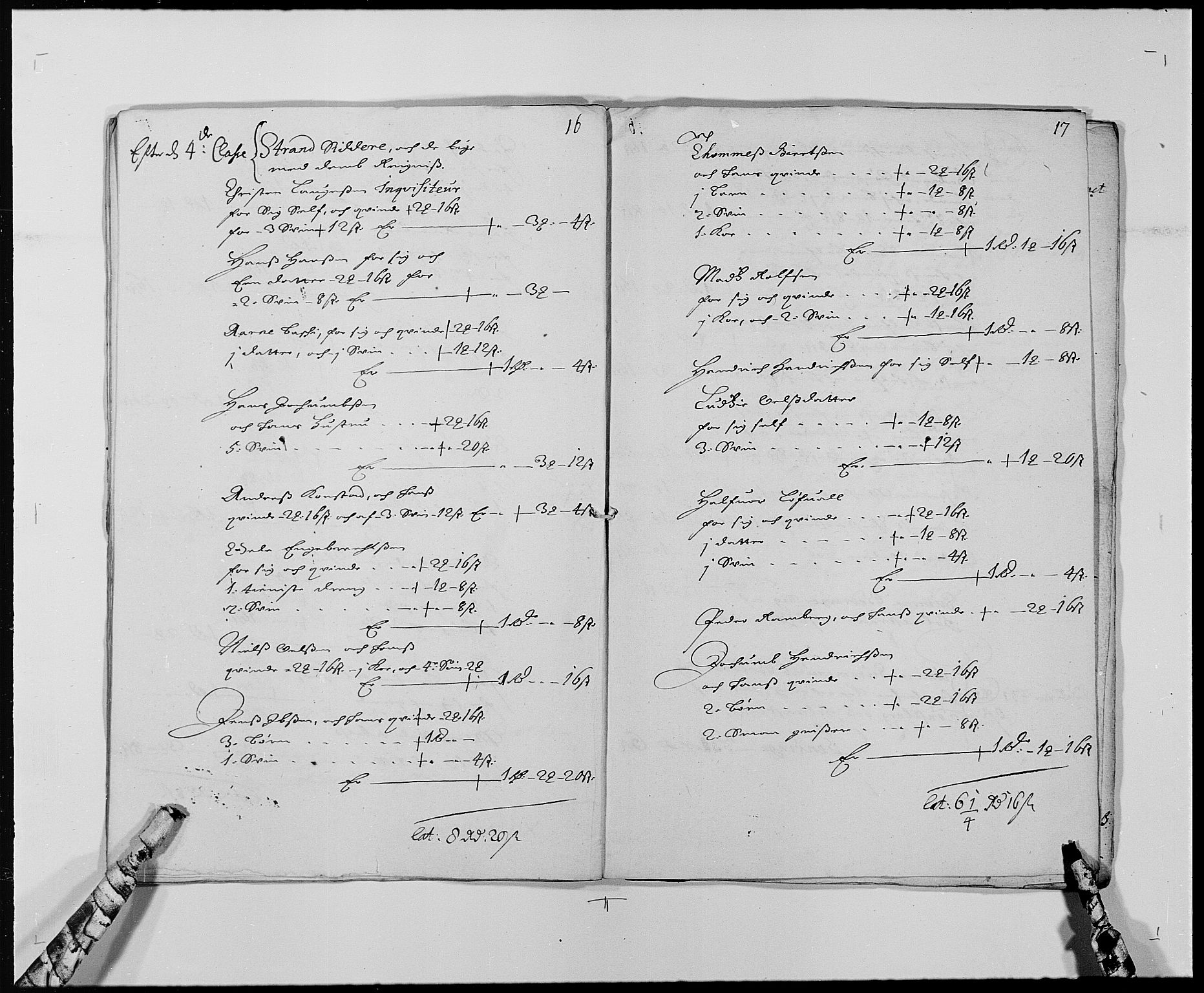 Rentekammeret inntil 1814, Reviderte regnskaper, Byregnskaper, AV/RA-EA-4066/R/Rh/L0158: [H1] Kontribusjonsregnskap, 1664-1692, p. 273