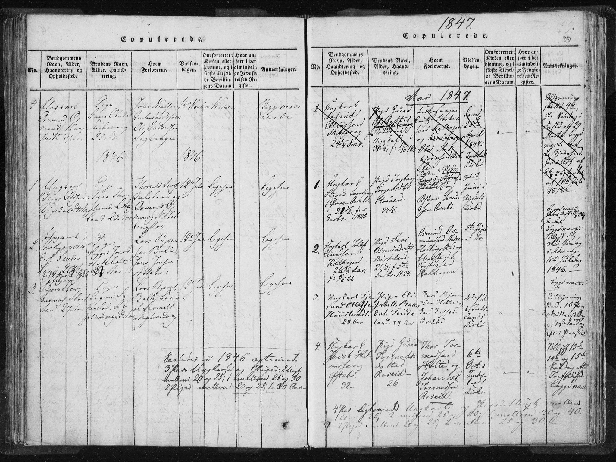 Vikedal sokneprestkontor, AV/SAST-A-101840/01/IV: Parish register (official) no. A 5, 1817-1850, p. 199