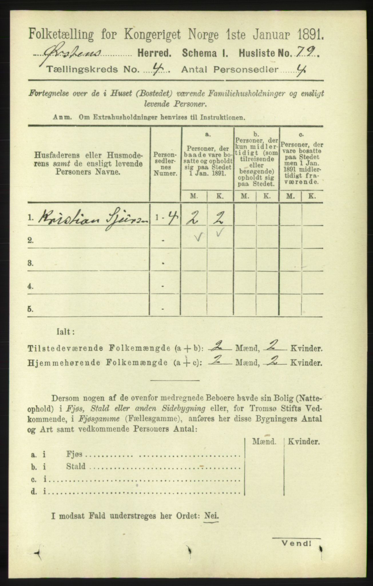 RA, 1891 census for 1520 Ørsta, 1891, p. 1664