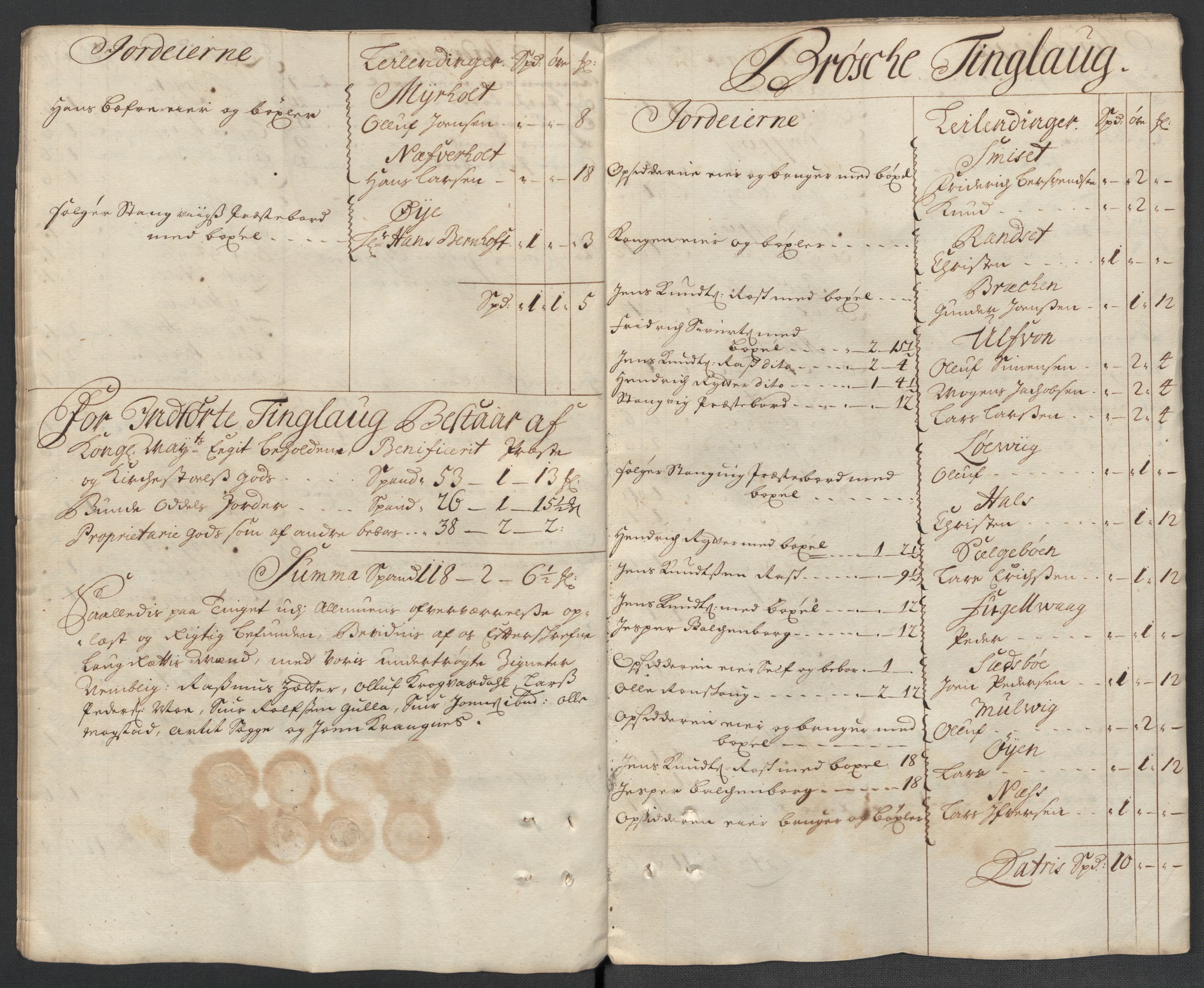 Rentekammeret inntil 1814, Reviderte regnskaper, Fogderegnskap, RA/EA-4092/R56/L3744: Fogderegnskap Nordmøre, 1709-1710, p. 36