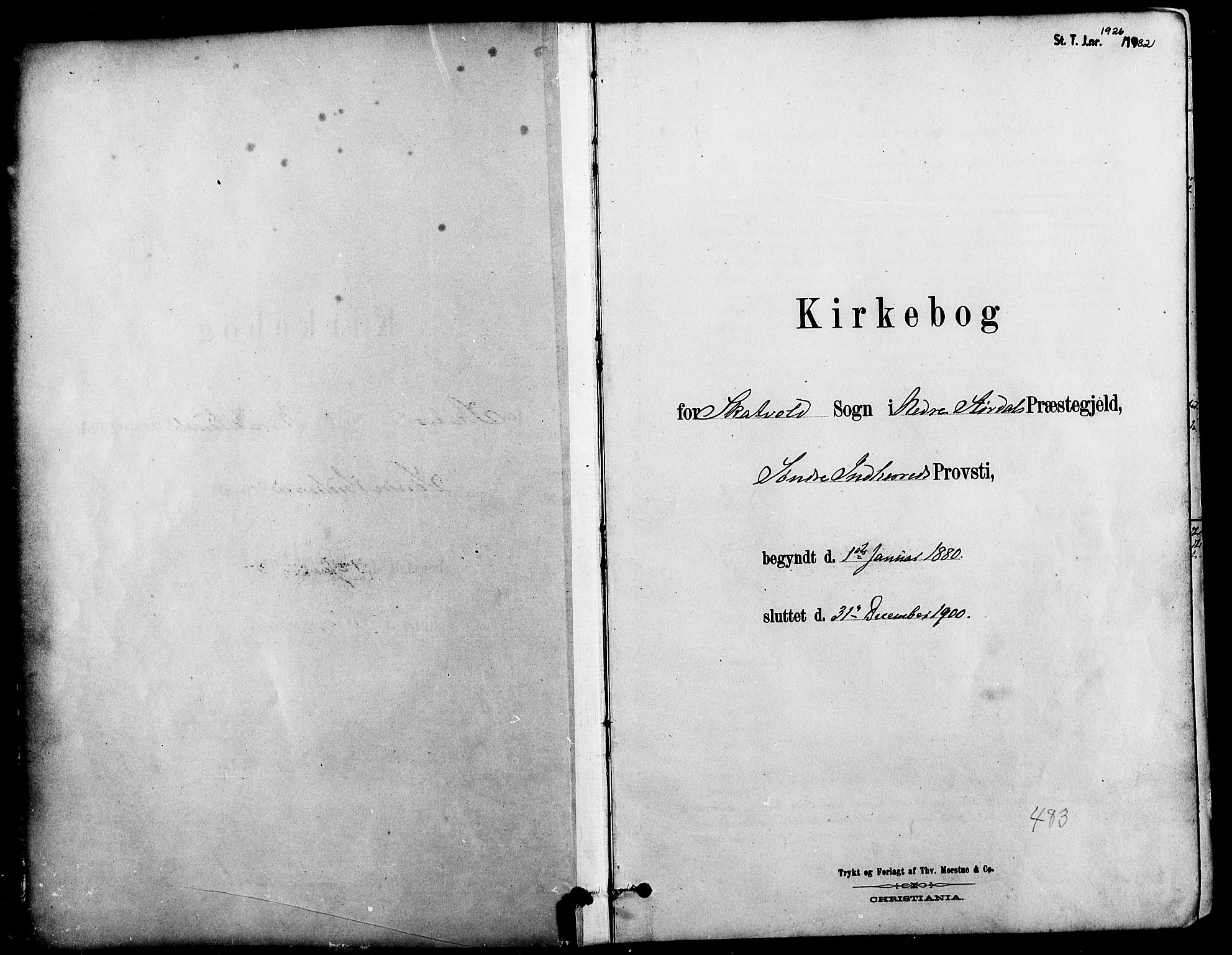 Ministerialprotokoller, klokkerbøker og fødselsregistre - Nord-Trøndelag, SAT/A-1458/712/L0100: Parish register (official) no. 712A01, 1880-1900