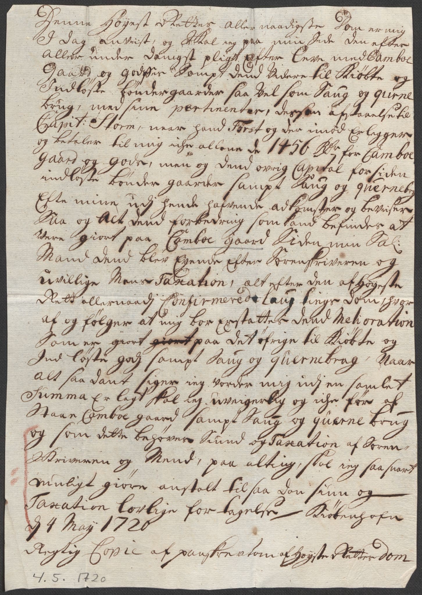 Riksarkivets diplomsamling, AV/RA-EA-5965/F12/L0005: Pk. 7 (II), 1613-1721, p. 234