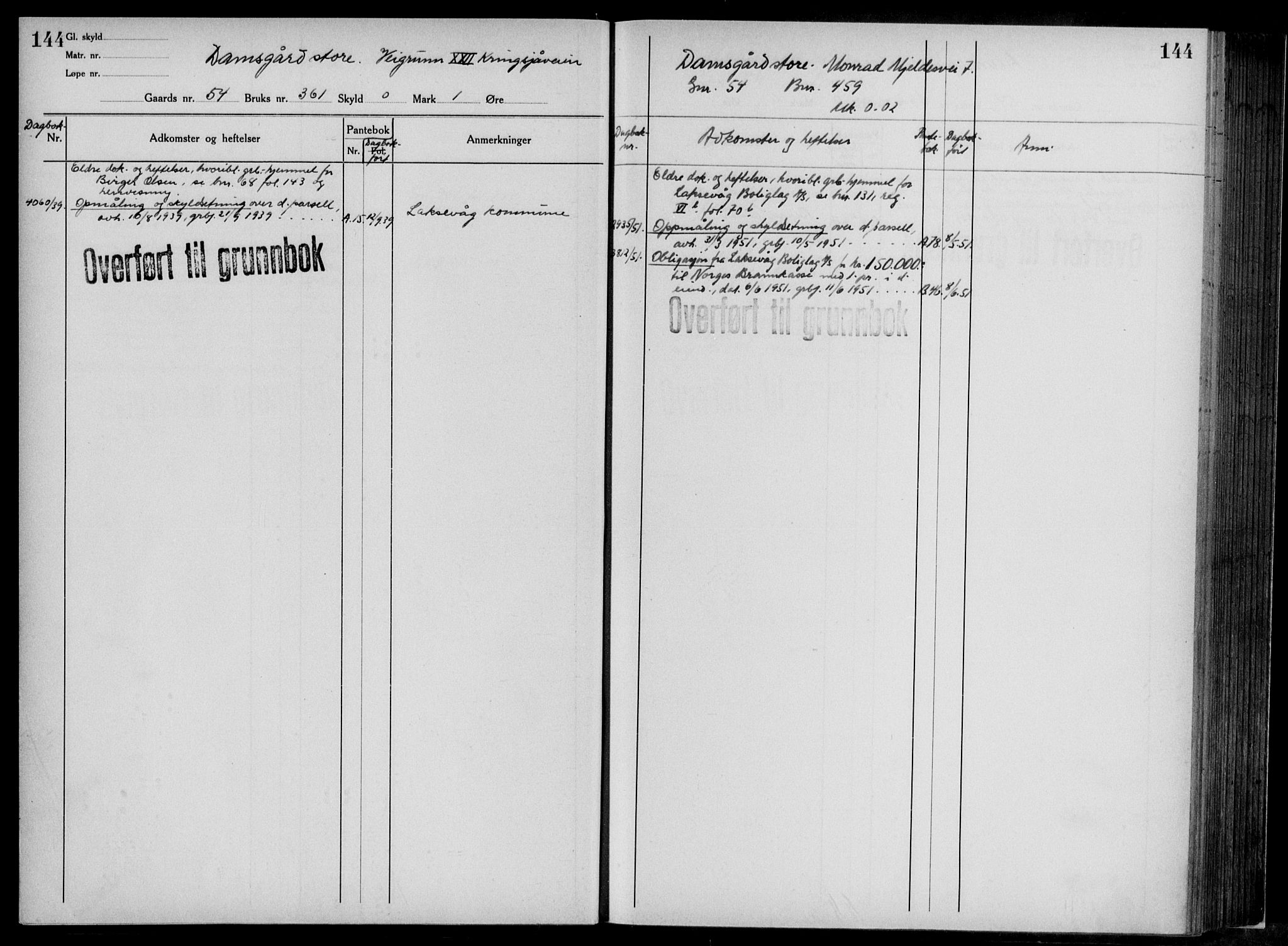 Midhordland sorenskriveri, AV/SAB-A-3001/1/G/Ga/Gab/L0117: Mortgage register no. II.A.b.117, p. 144