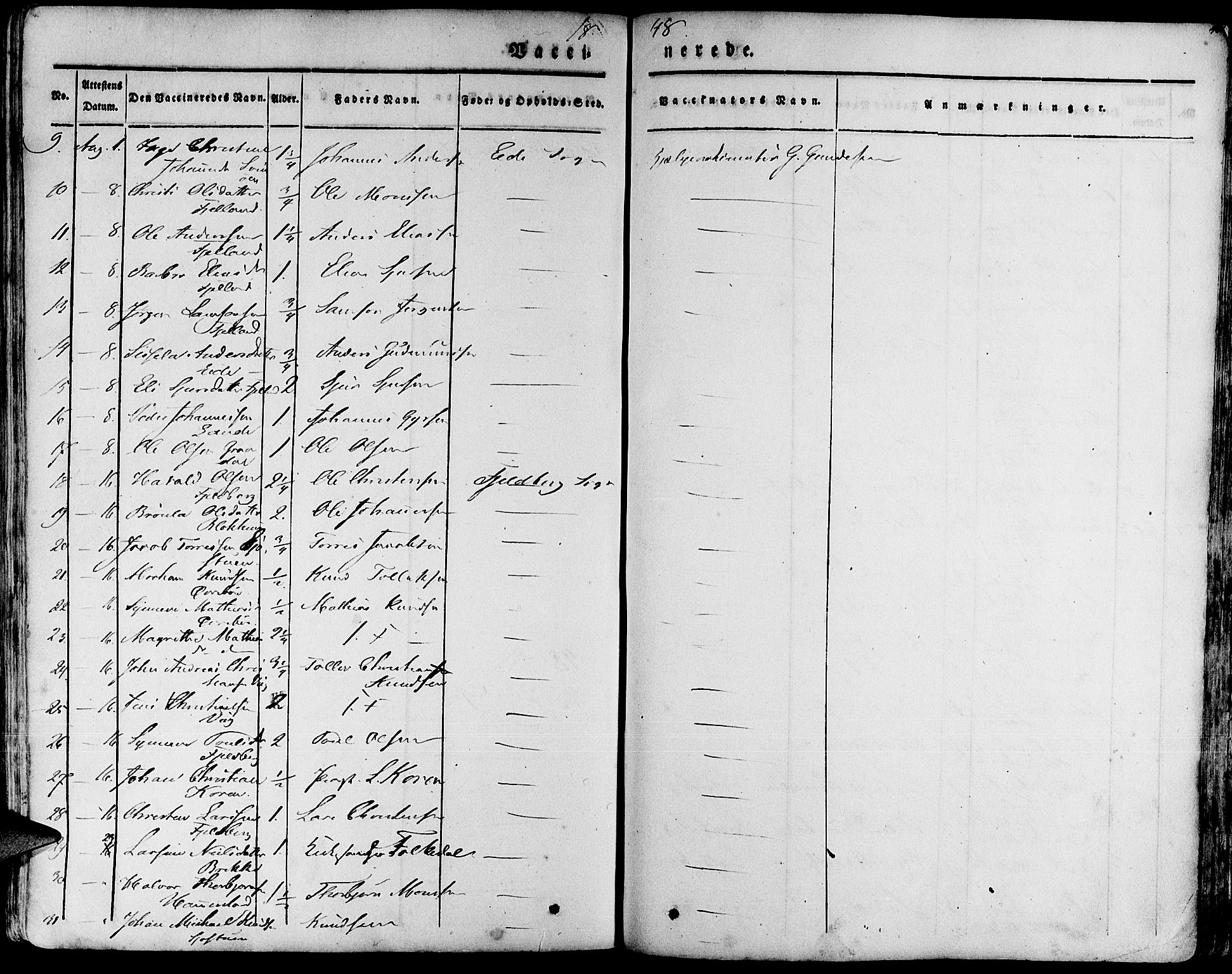 Fjelberg sokneprestembete, AV/SAB-A-75201/H/Haa: Parish register (official) no. A 6, 1835-1851, p. 461