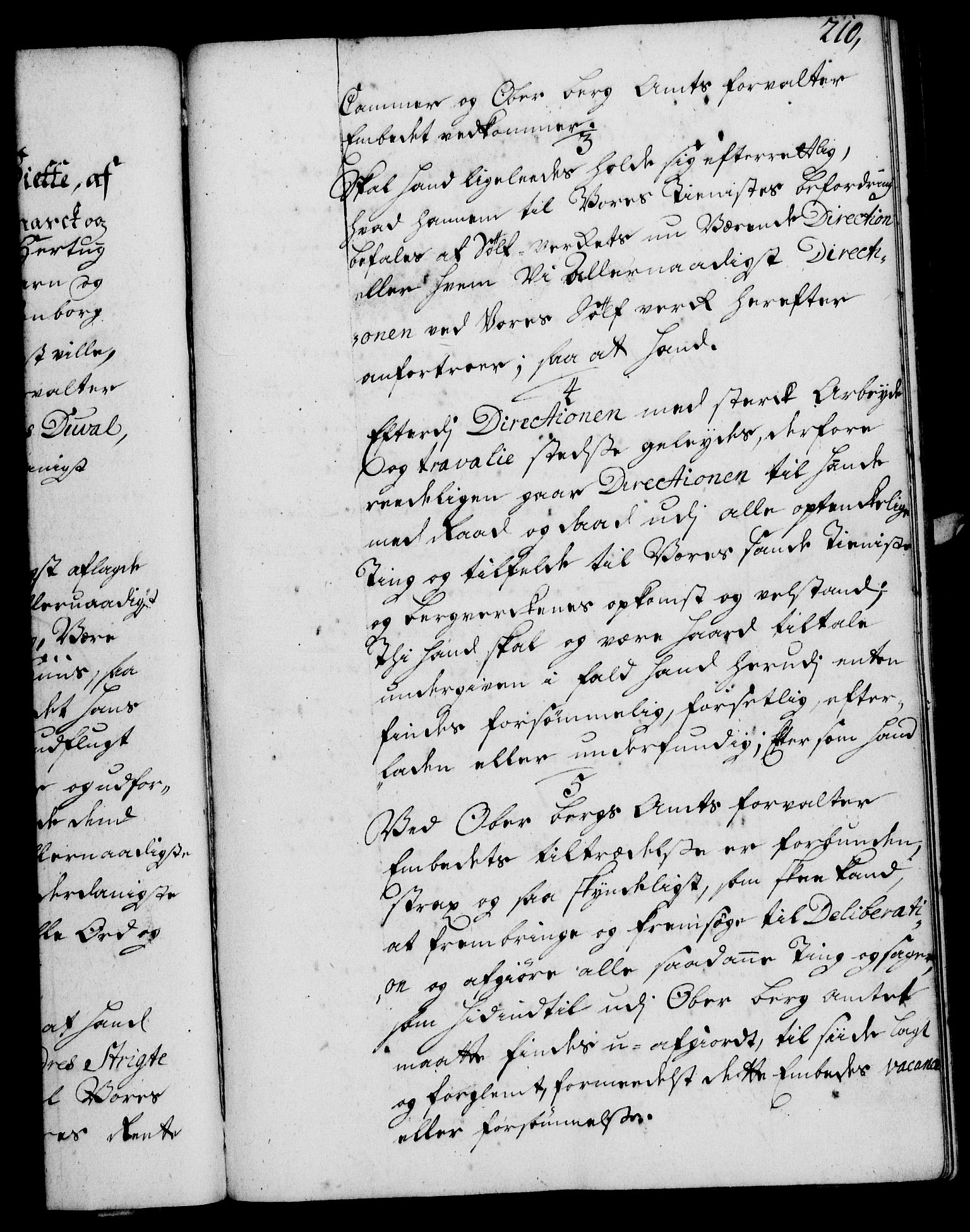 Rentekammeret, Kammerkanselliet, RA/EA-3111/G/Gg/Ggi/L0002: Norsk instruksjonsprotokoll med register (merket RK 53.35), 1729-1751, p. 210