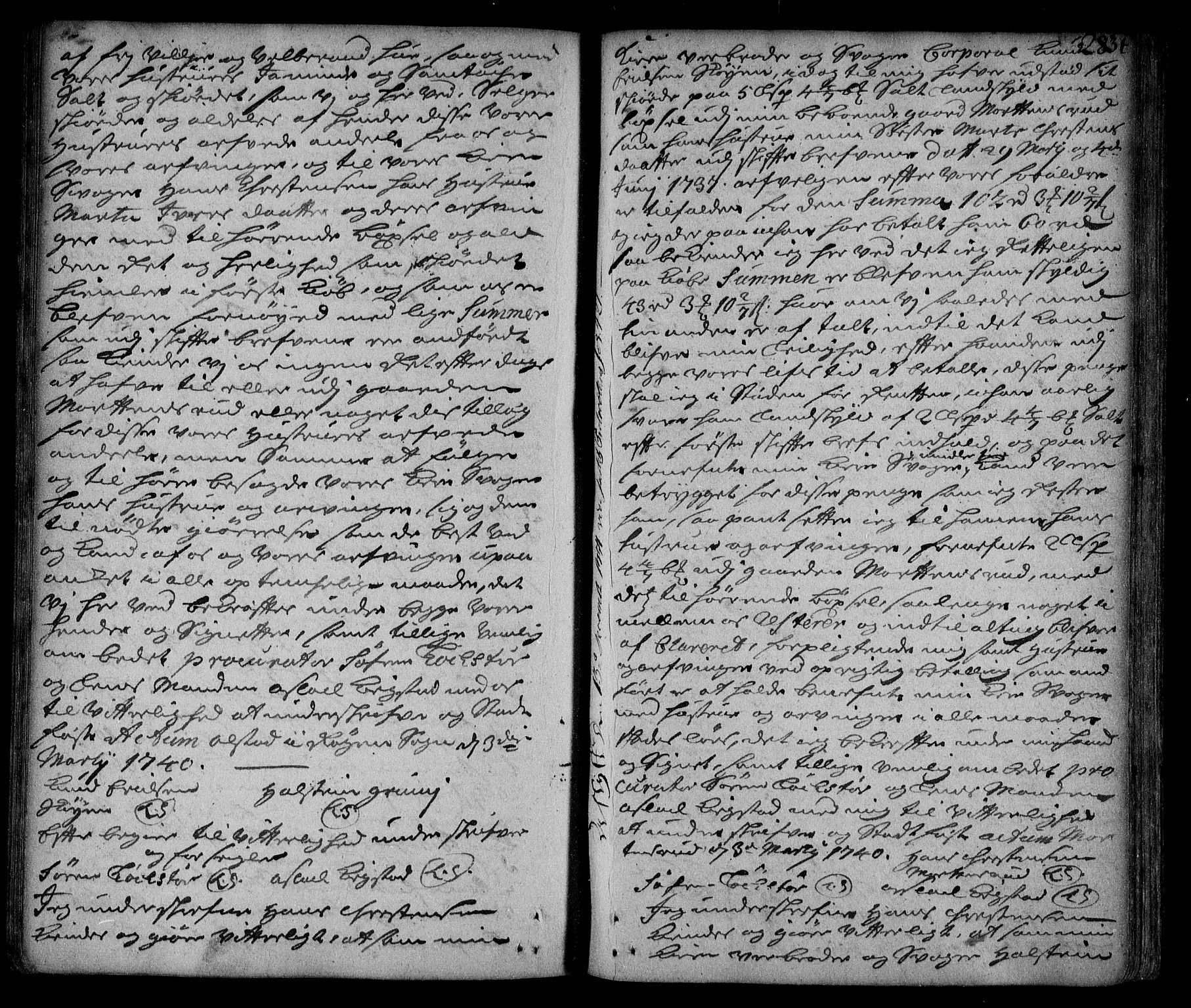 Lier, Røyken og Hurum sorenskriveri, AV/SAKO-A-89/G/Ga/Gaa/L0002: Mortgage book no. II, 1725-1755, p. 283