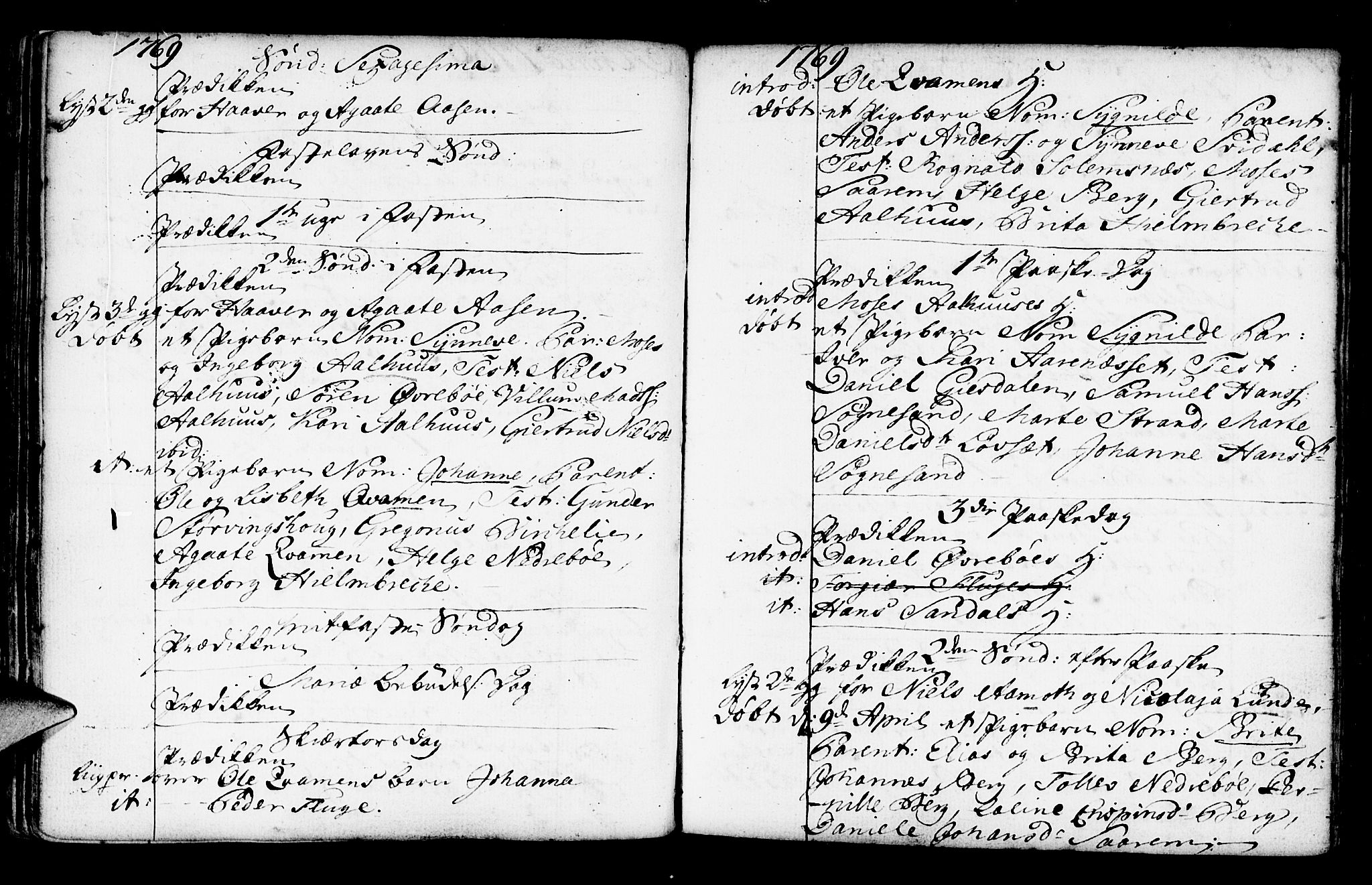Jølster sokneprestembete, SAB/A-80701/H/Haa/Haaa/L0003: Parish register (official) no. A 3, 1748-1789, p. 123