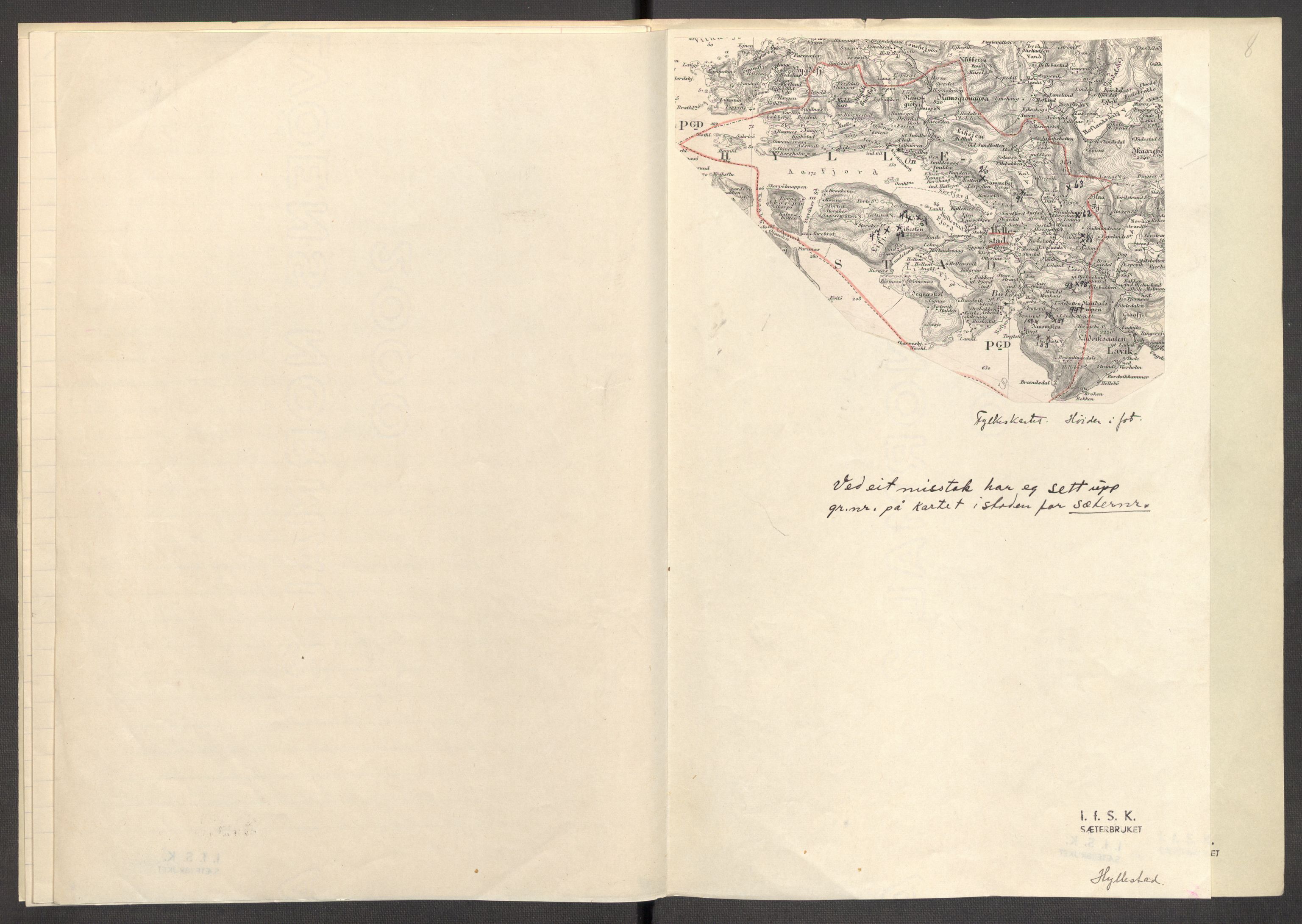 Instituttet for sammenlignende kulturforskning, AV/RA-PA-0424/F/Fc/L0011/0003: Eske B11: / Sogn og Fjordane (perm XXX), 1934-1936