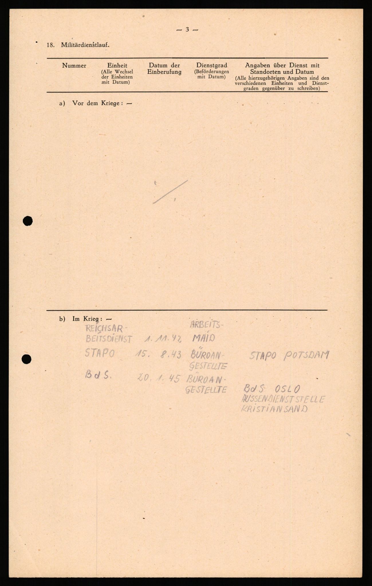 Forsvaret, Forsvarets overkommando II, AV/RA-RAFA-3915/D/Db/L0034: CI Questionaires. Tyske okkupasjonsstyrker i Norge. Tyskere., 1945-1946, p. 212