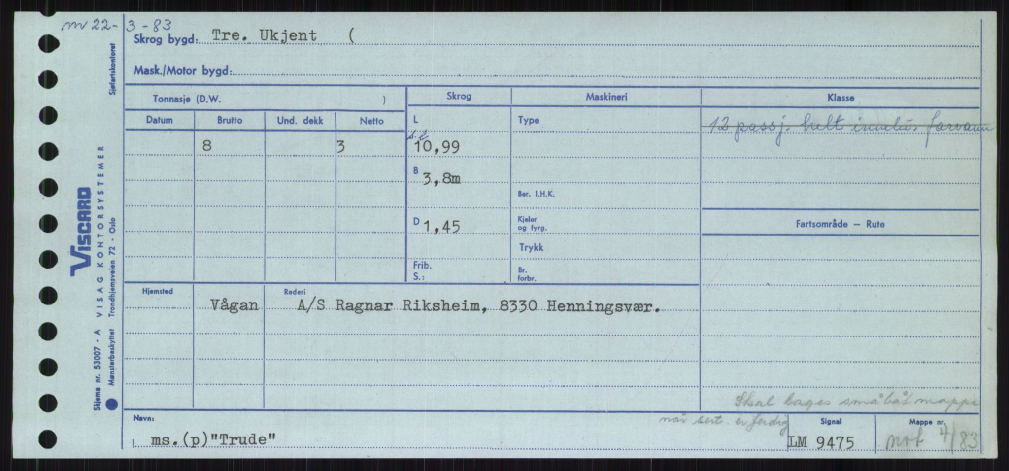Sjøfartsdirektoratet med forløpere, Skipsmålingen, RA/S-1627/H/Ha/L0006/0001: Fartøy, Sver-Å / Fartøy, Sver-T, p. 763
