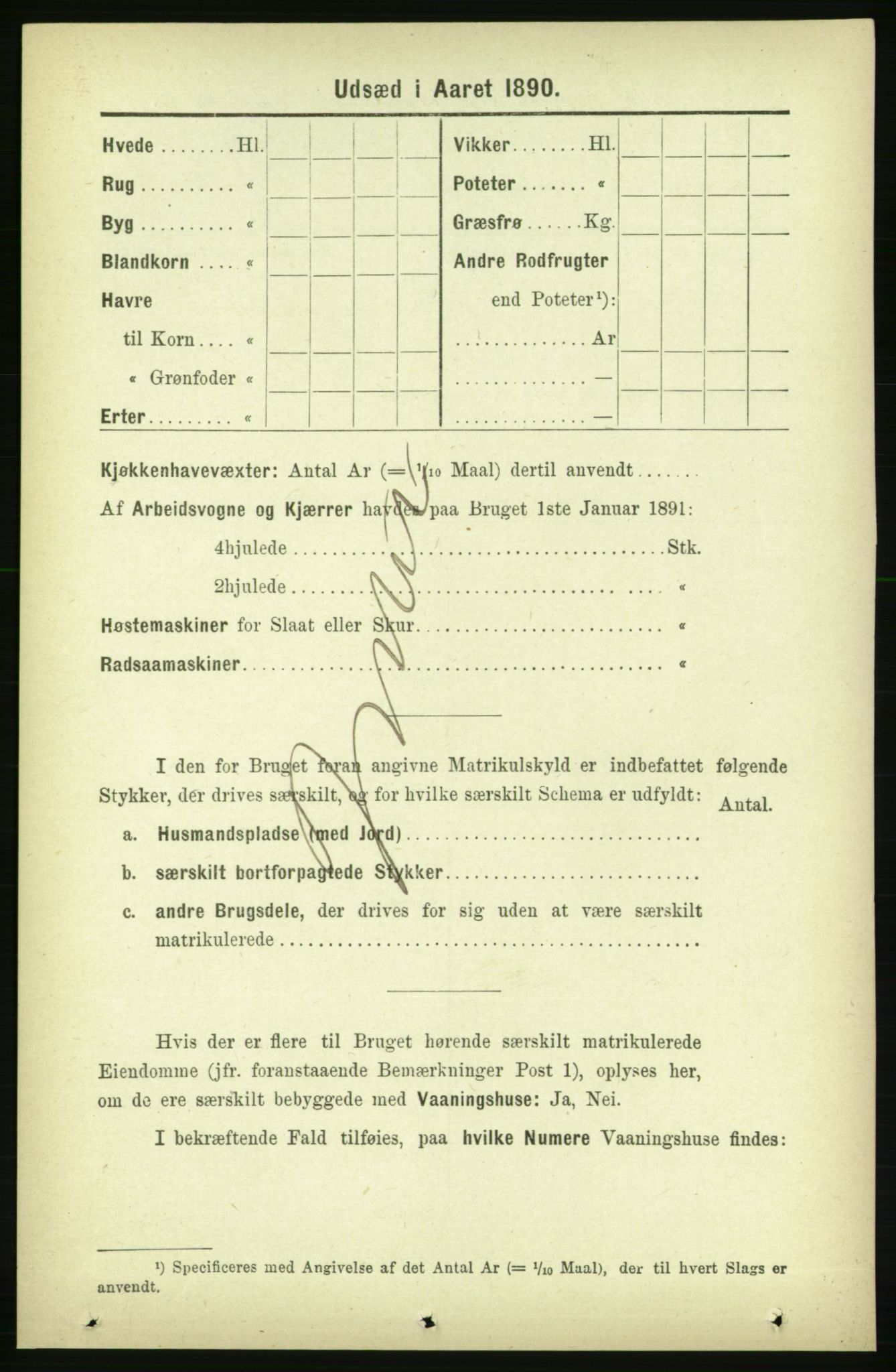 RA, 1891 census for 1727 Beitstad, 1891, p. 6560