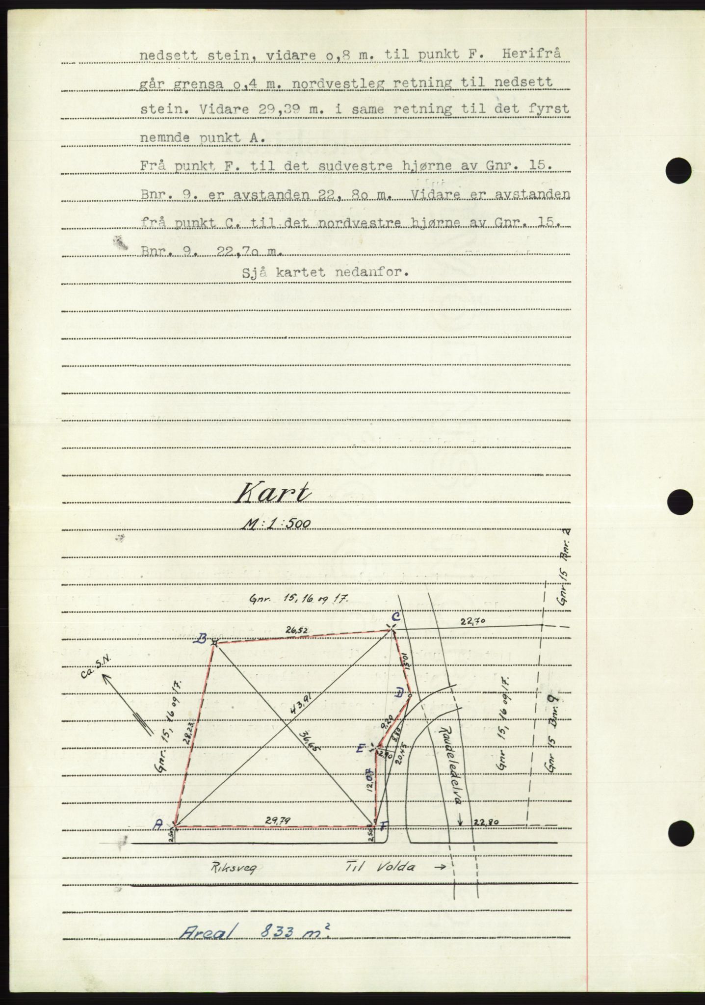 Søre Sunnmøre sorenskriveri, AV/SAT-A-4122/1/2/2C/L0100: Mortgage book no. 26A, 1954-1955, Diary no: : 775/1955