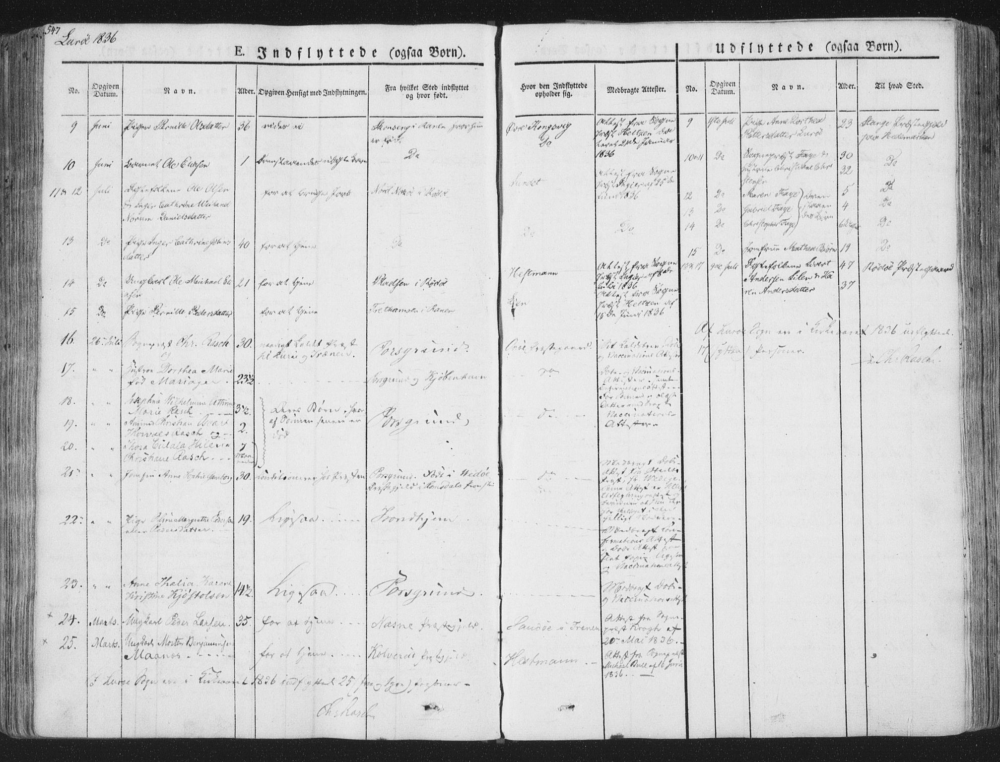 Ministerialprotokoller, klokkerbøker og fødselsregistre - Nordland, AV/SAT-A-1459/839/L0566: Parish register (official) no. 839A03, 1825-1862, p. 547