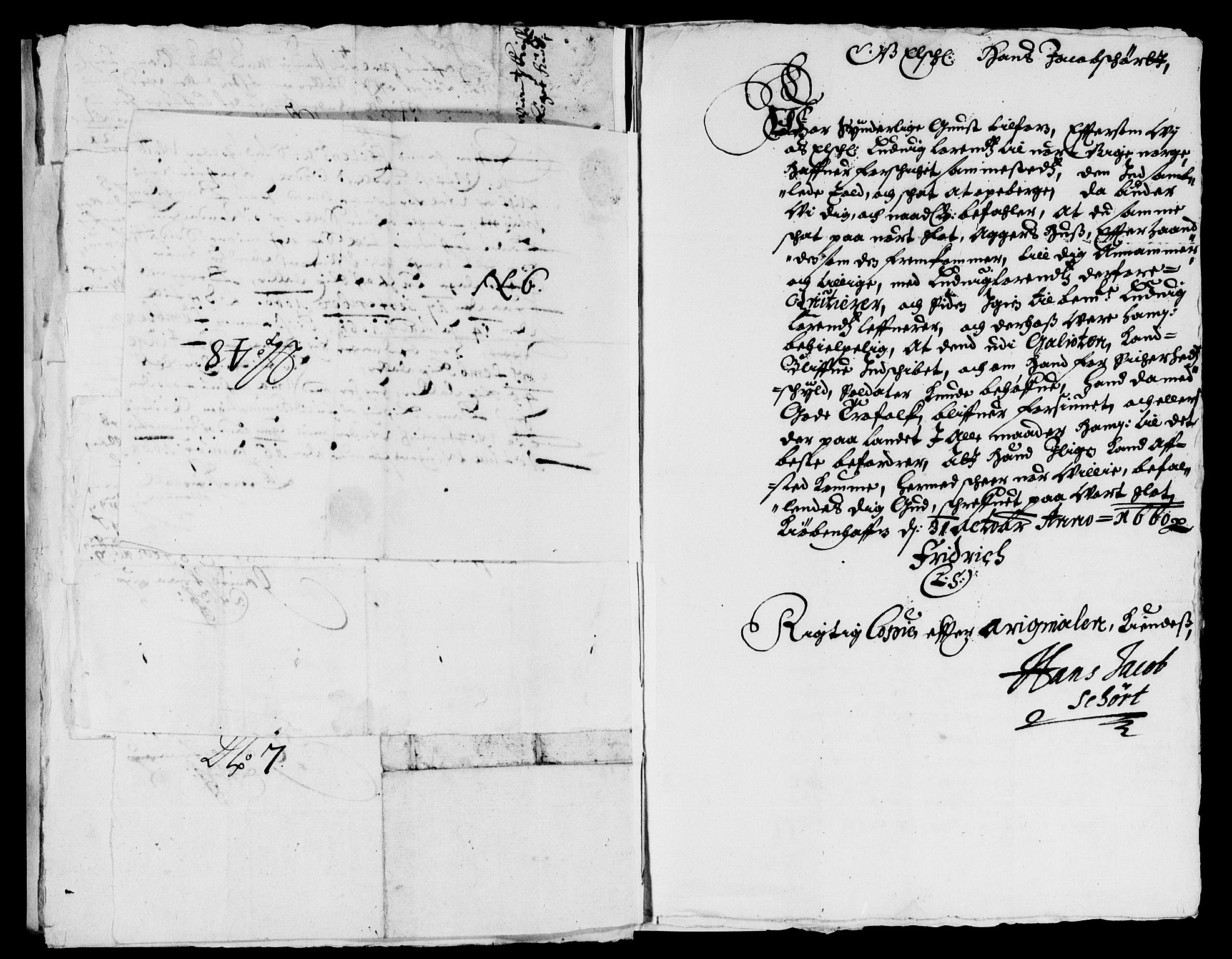 Rentekammeret inntil 1814, Reviderte regnskaper, Lensregnskaper, AV/RA-EA-5023/R/Rb/Rba/L0258: Akershus len, 1659-1661