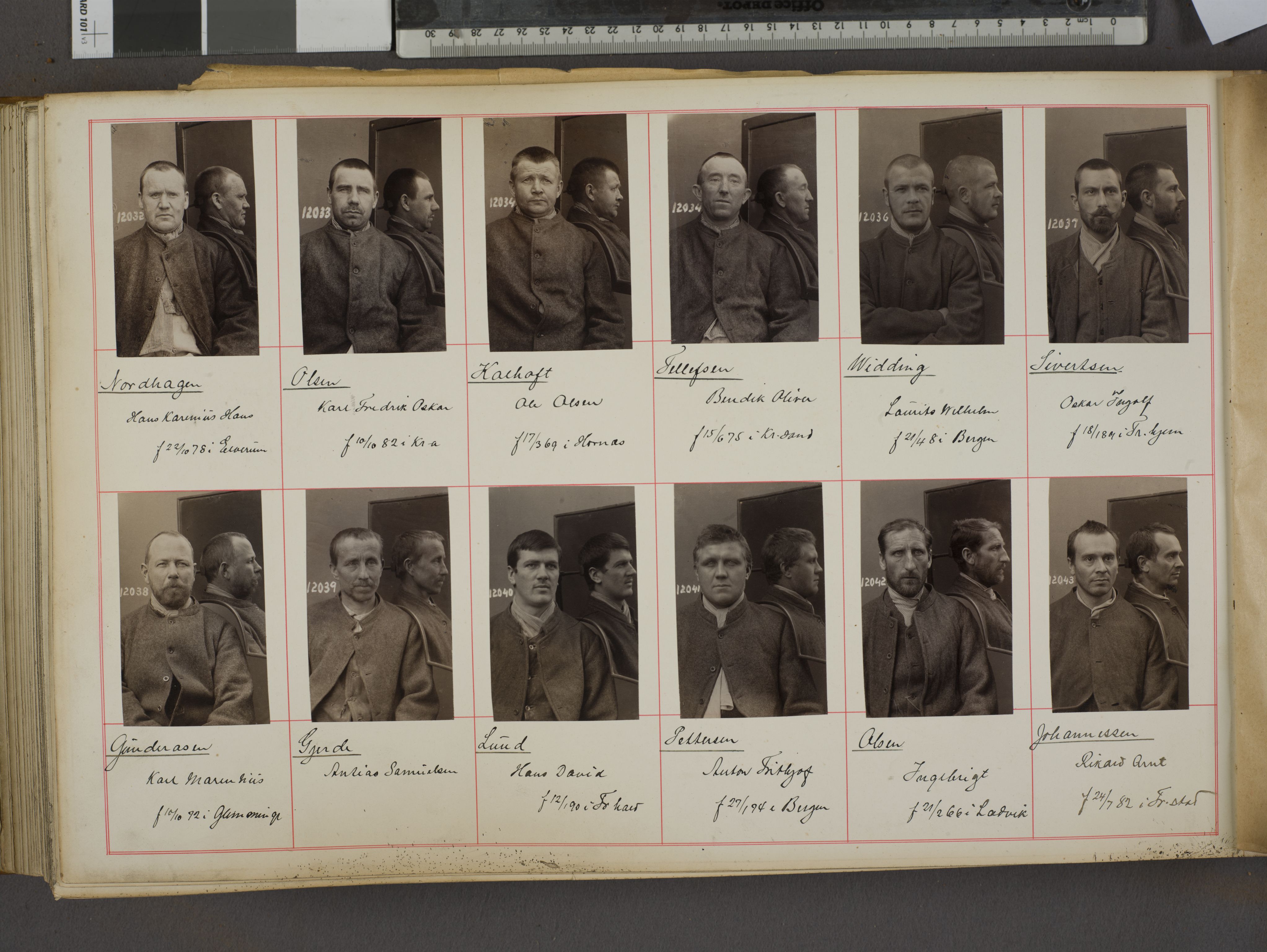 Oslo politikammer, Kriminalavdelingen, AV/SAO-A-11137/U/Ua/L0010: Forbryteralbum, 1906-1910, p. 80