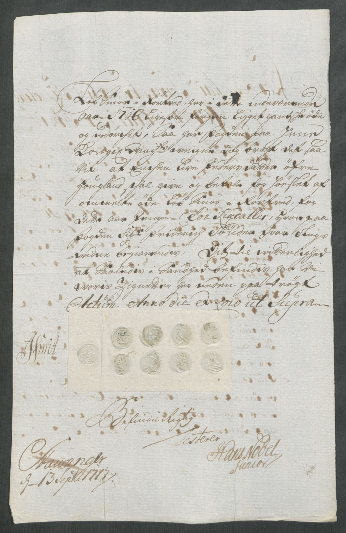 Rentekammeret inntil 1814, Reviderte regnskaper, Fogderegnskap, AV/RA-EA-4092/R47/L2869: Fogderegnskap Ryfylke, 1716, p. 222