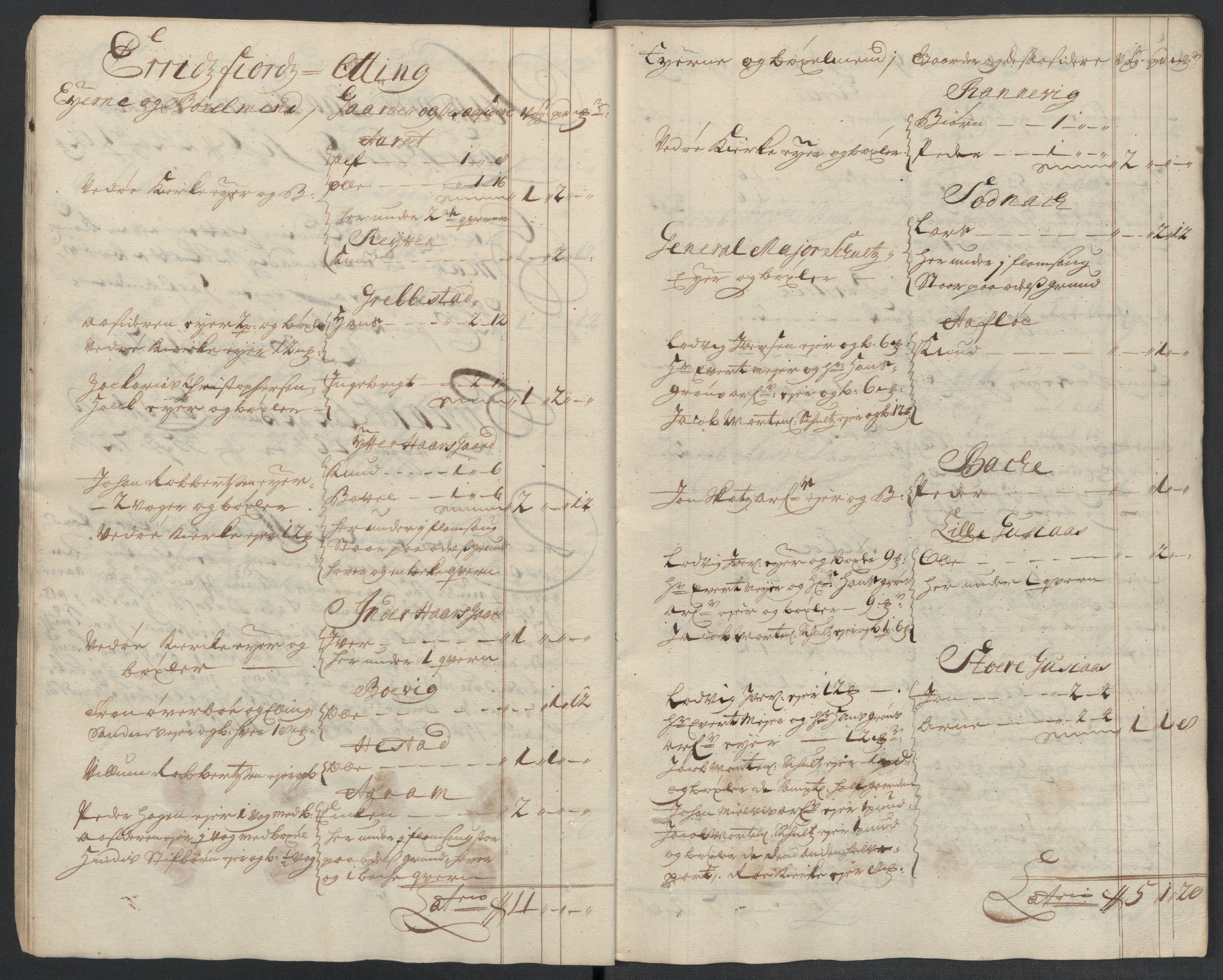 Rentekammeret inntil 1814, Reviderte regnskaper, Fogderegnskap, AV/RA-EA-4092/R55/L3659: Fogderegnskap Romsdal, 1709-1710, p. 287