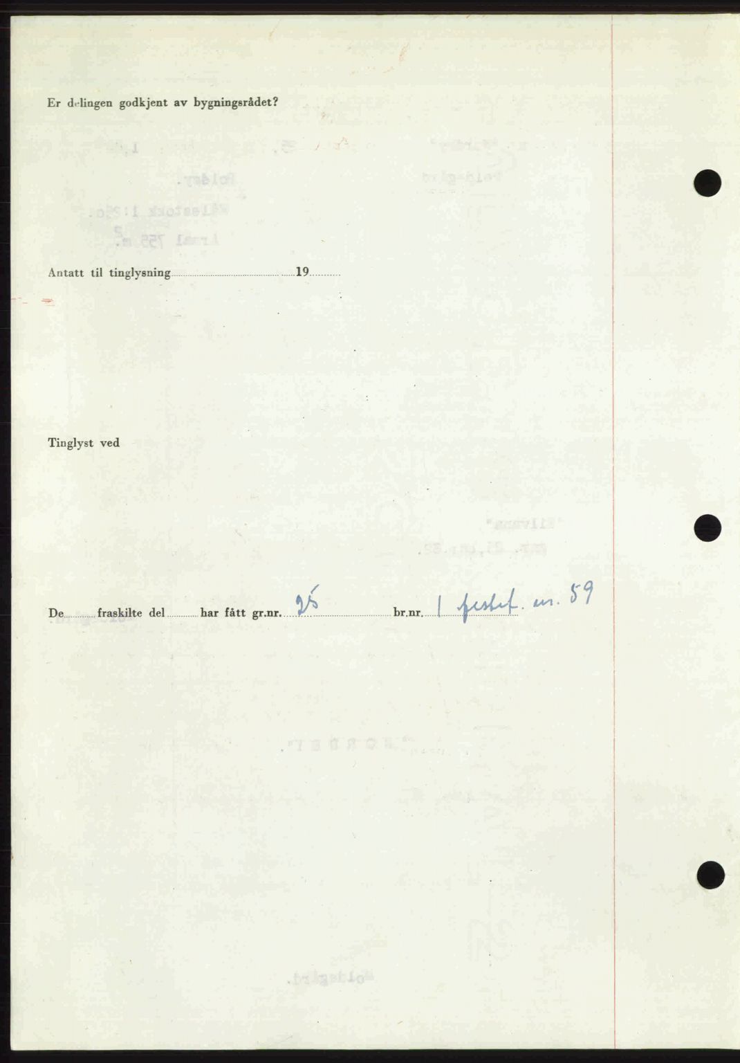 Romsdal sorenskriveri, AV/SAT-A-4149/1/2/2C: Mortgage book no. A34, 1950-1950, Diary no: : 2960/1950