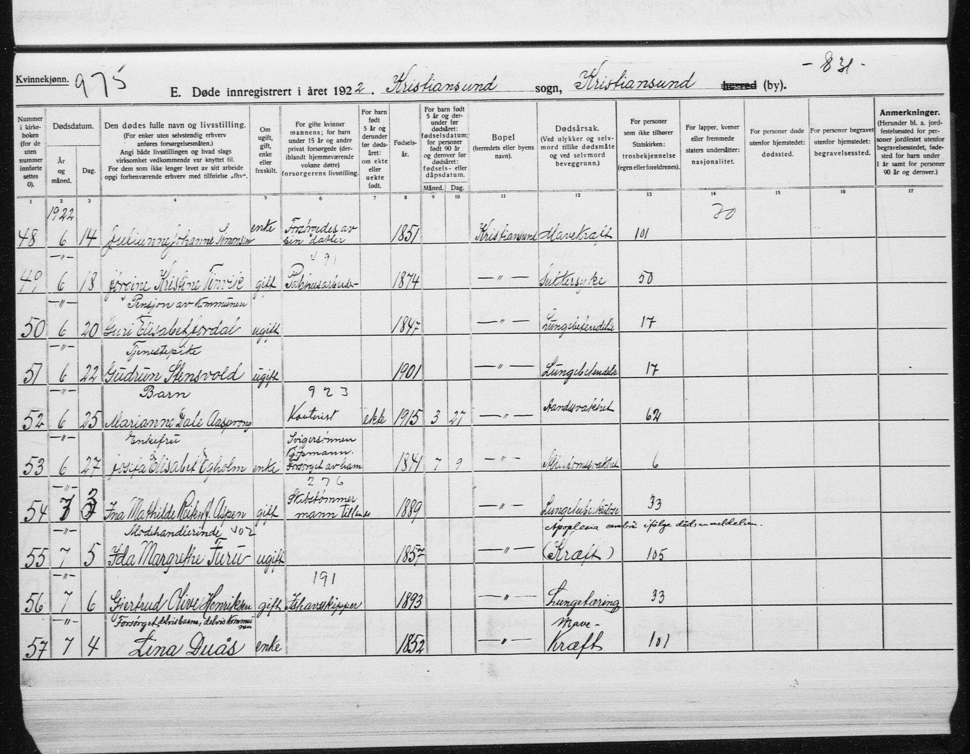 Ministerialprotokoller, klokkerbøker og fødselsregistre - Møre og Romsdal, AV/SAT-A-1454/572/L0863: Parish register (official) no. 572D07, 1917-1935