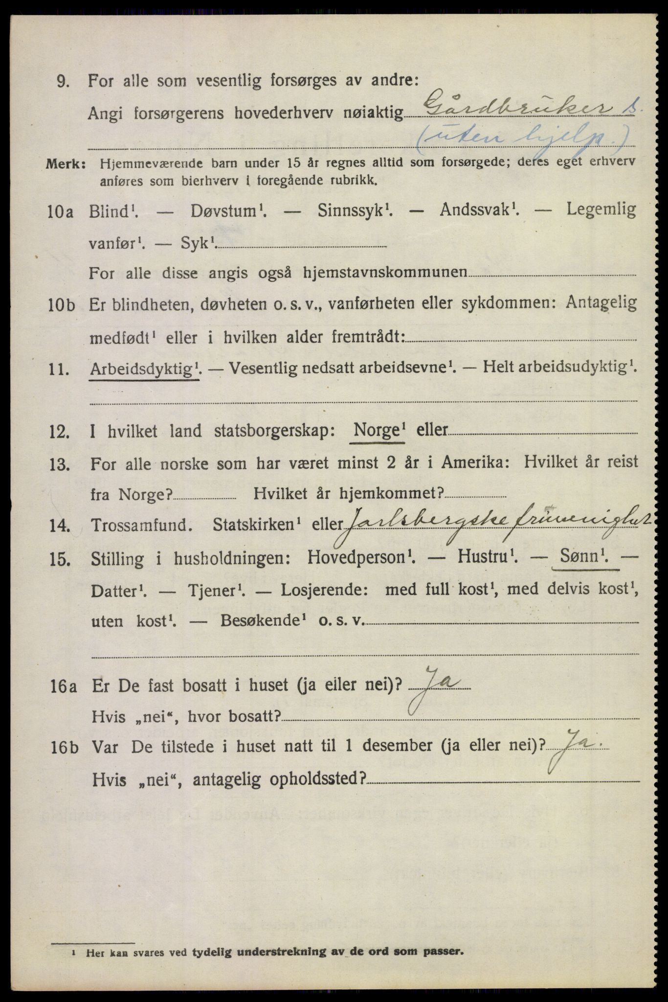 SAKO, 1920 census for Ramnes, 1920, p. 4351