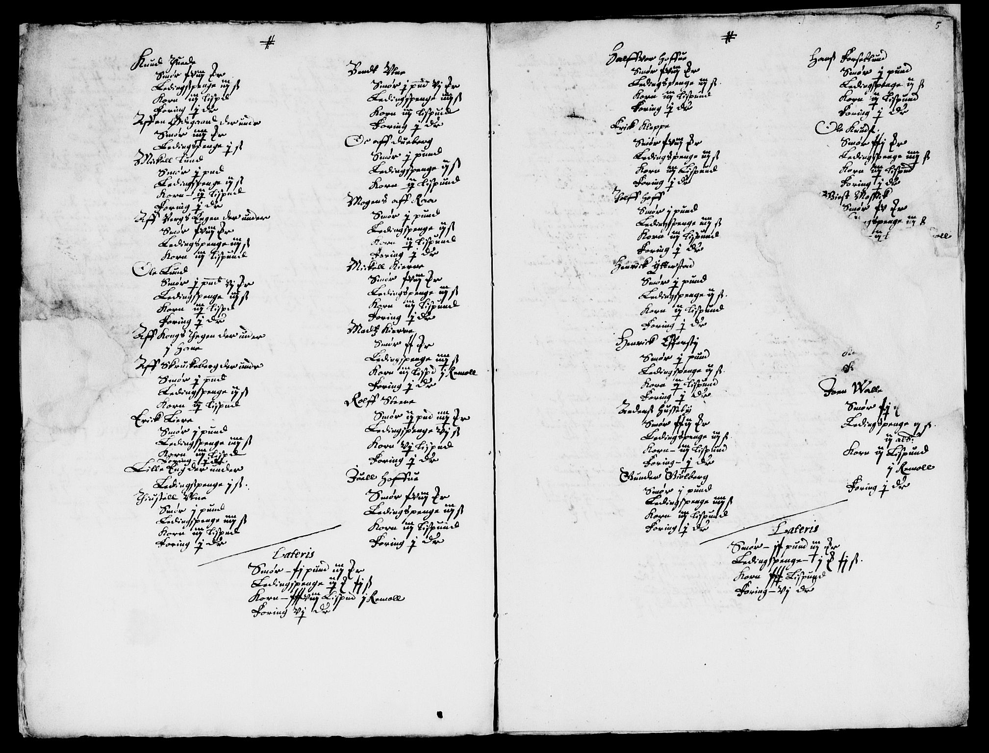 Rentekammeret inntil 1814, Reviderte regnskaper, Lensregnskaper, AV/RA-EA-5023/R/Rb/Rbe/L0003: Onsøy len, 1615-1656