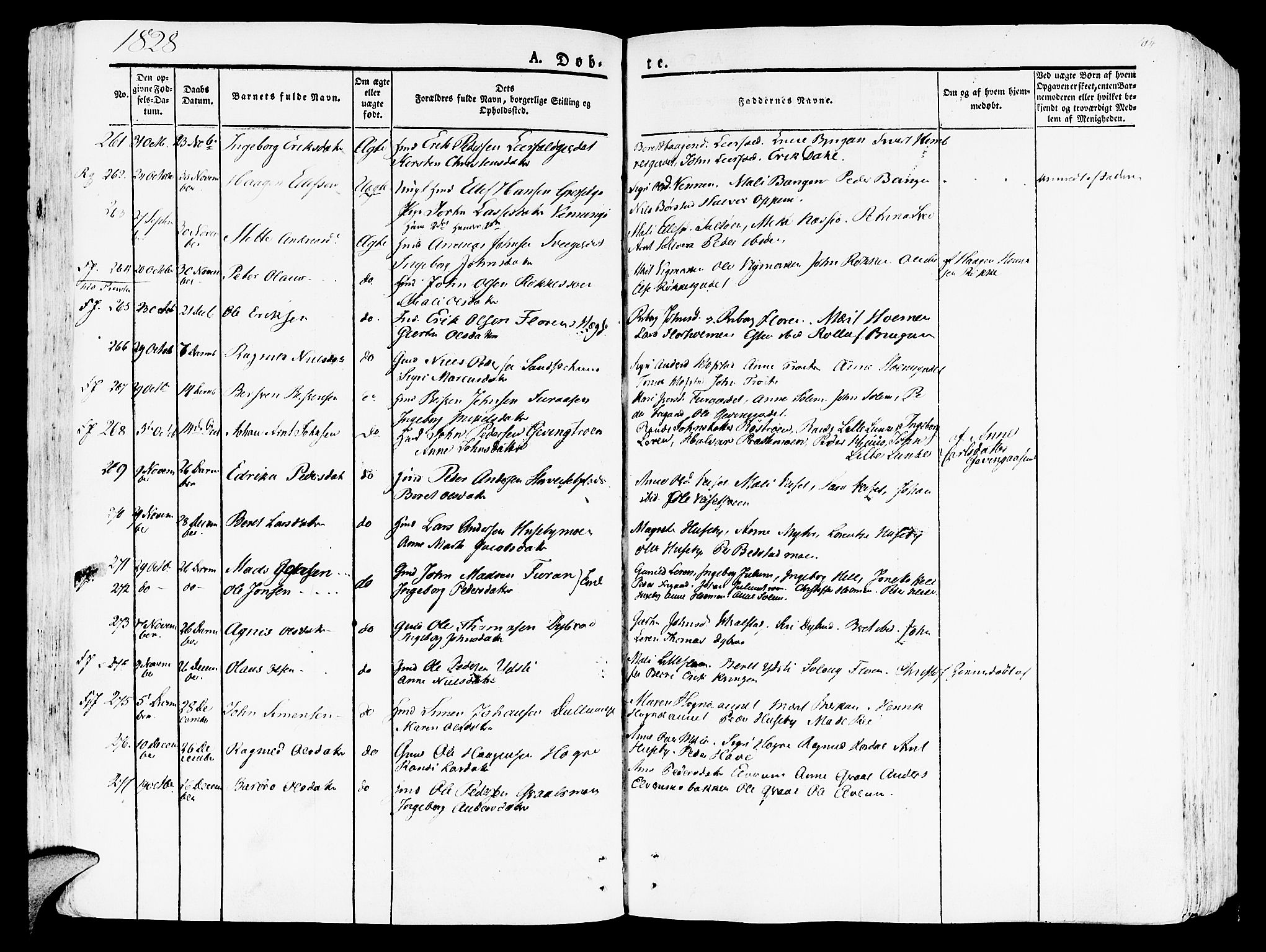 Ministerialprotokoller, klokkerbøker og fødselsregistre - Nord-Trøndelag, SAT/A-1458/709/L0070: Parish register (official) no. 709A10, 1820-1832, p. 104