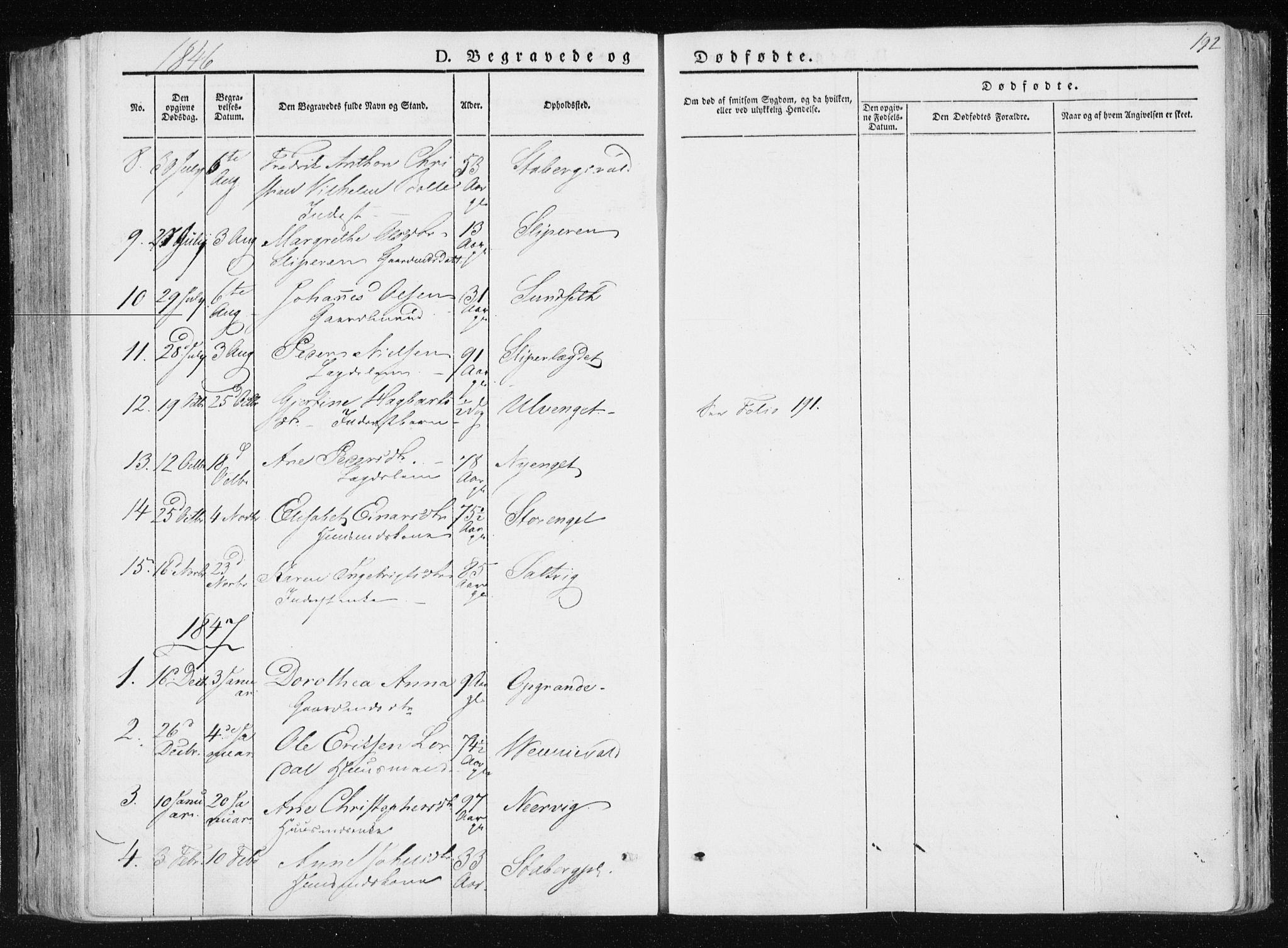 Ministerialprotokoller, klokkerbøker og fødselsregistre - Nord-Trøndelag, SAT/A-1458/733/L0323: Parish register (official) no. 733A02, 1843-1870, p. 192
