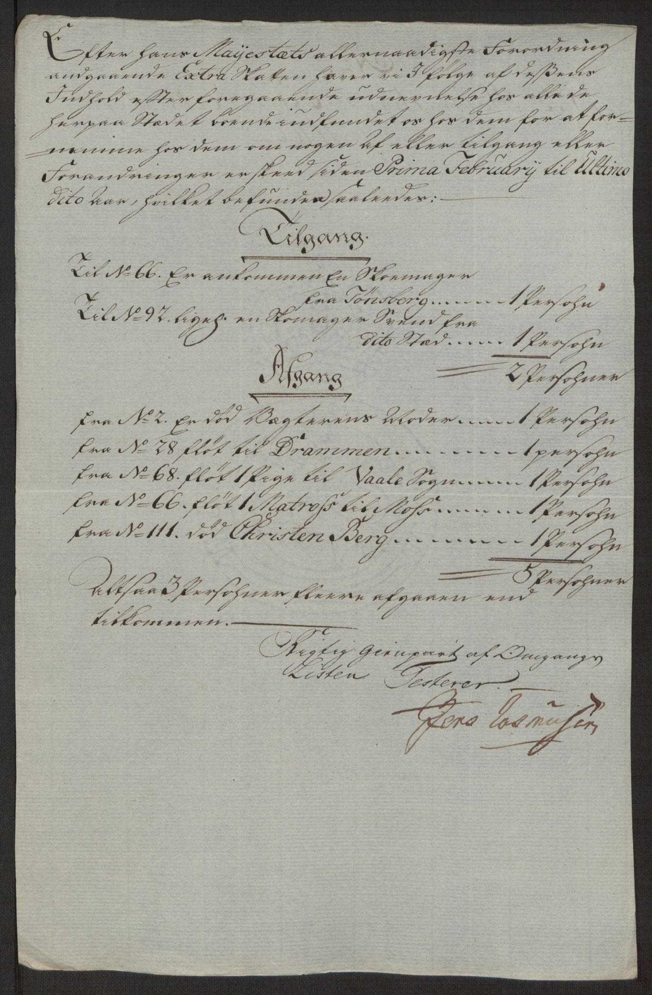 Rentekammeret inntil 1814, Reviderte regnskaper, Byregnskaper, AV/RA-EA-4066/R/Rh/L0163/0001: [H4] Kontribusjonsregnskap / Ekstraskatt, Holmestrand, 1762-1772, p. 263