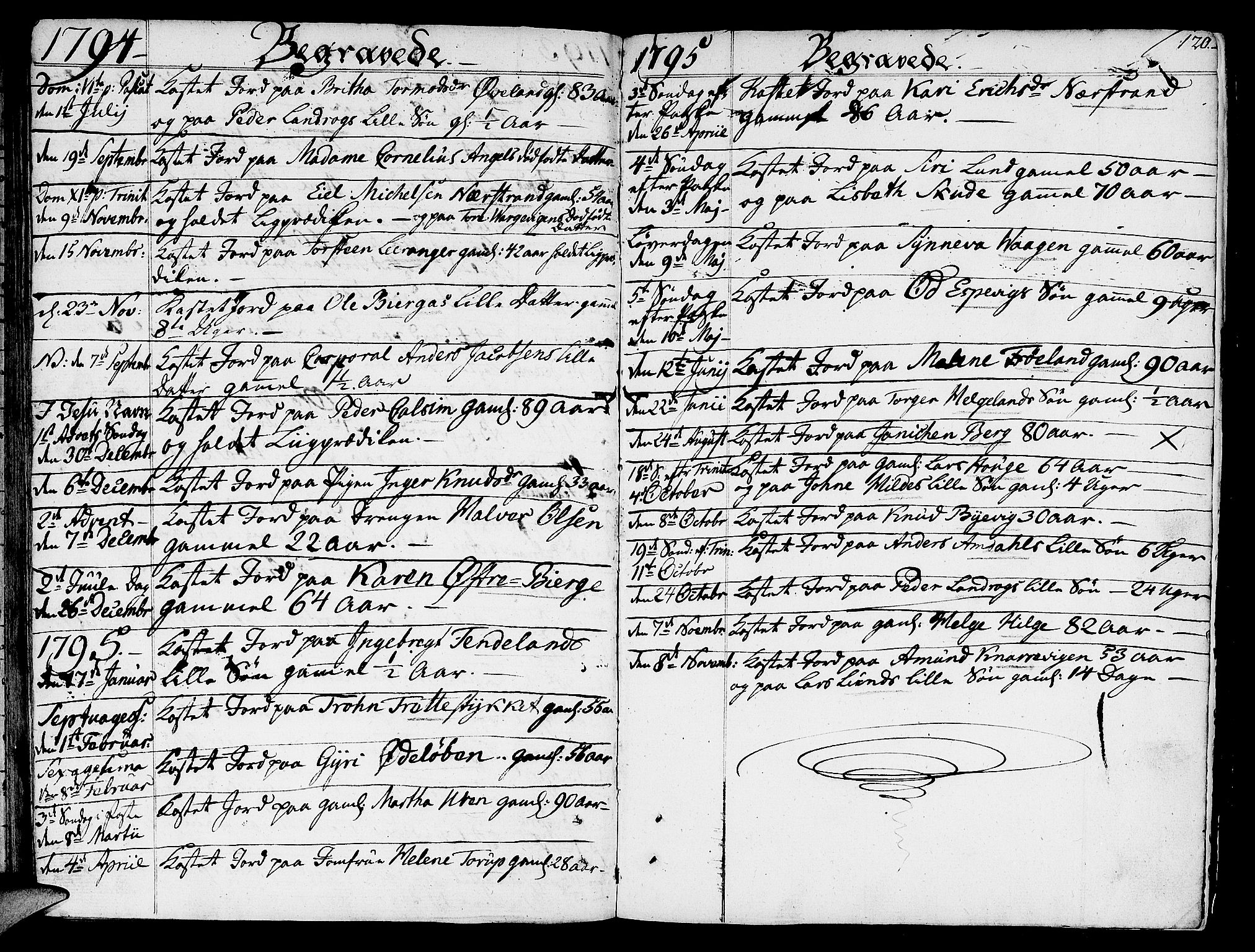Nedstrand sokneprestkontor, SAST/A-101841/01/IV: Parish register (official) no. A 4, 1779-1795, p. 120